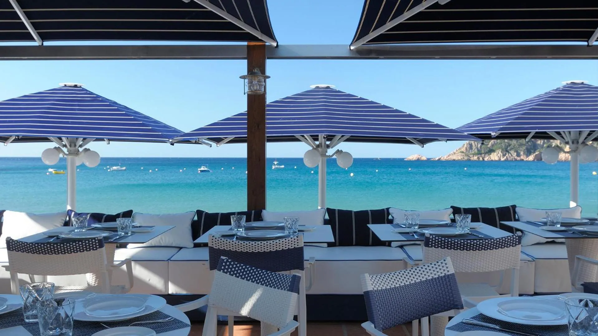 Restaurant/places to eat in Hostal de la Gavina GL - The Leading Hotels of the World