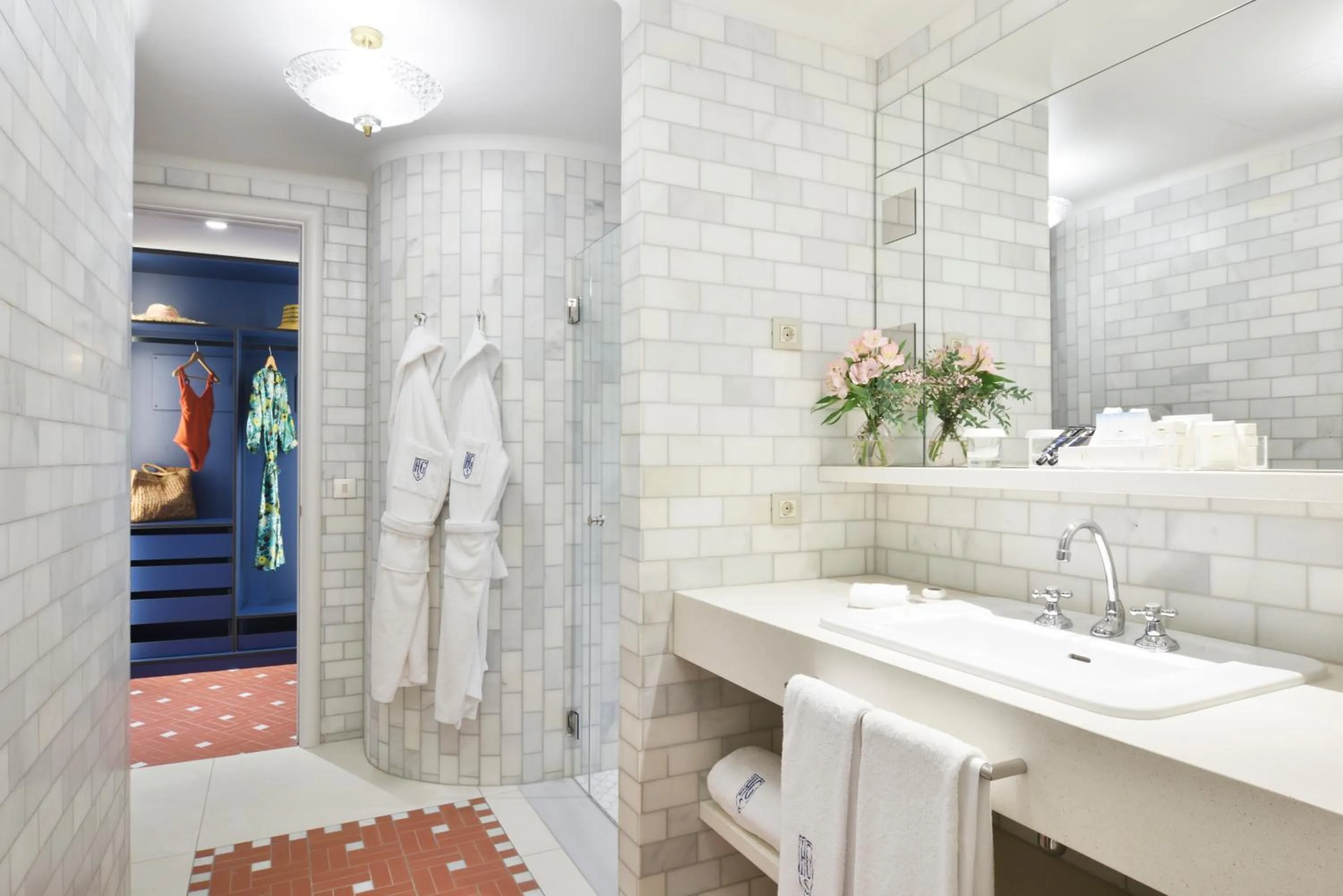 Bathroom in Hostal de la Gavina GL - The Leading Hotels of the World