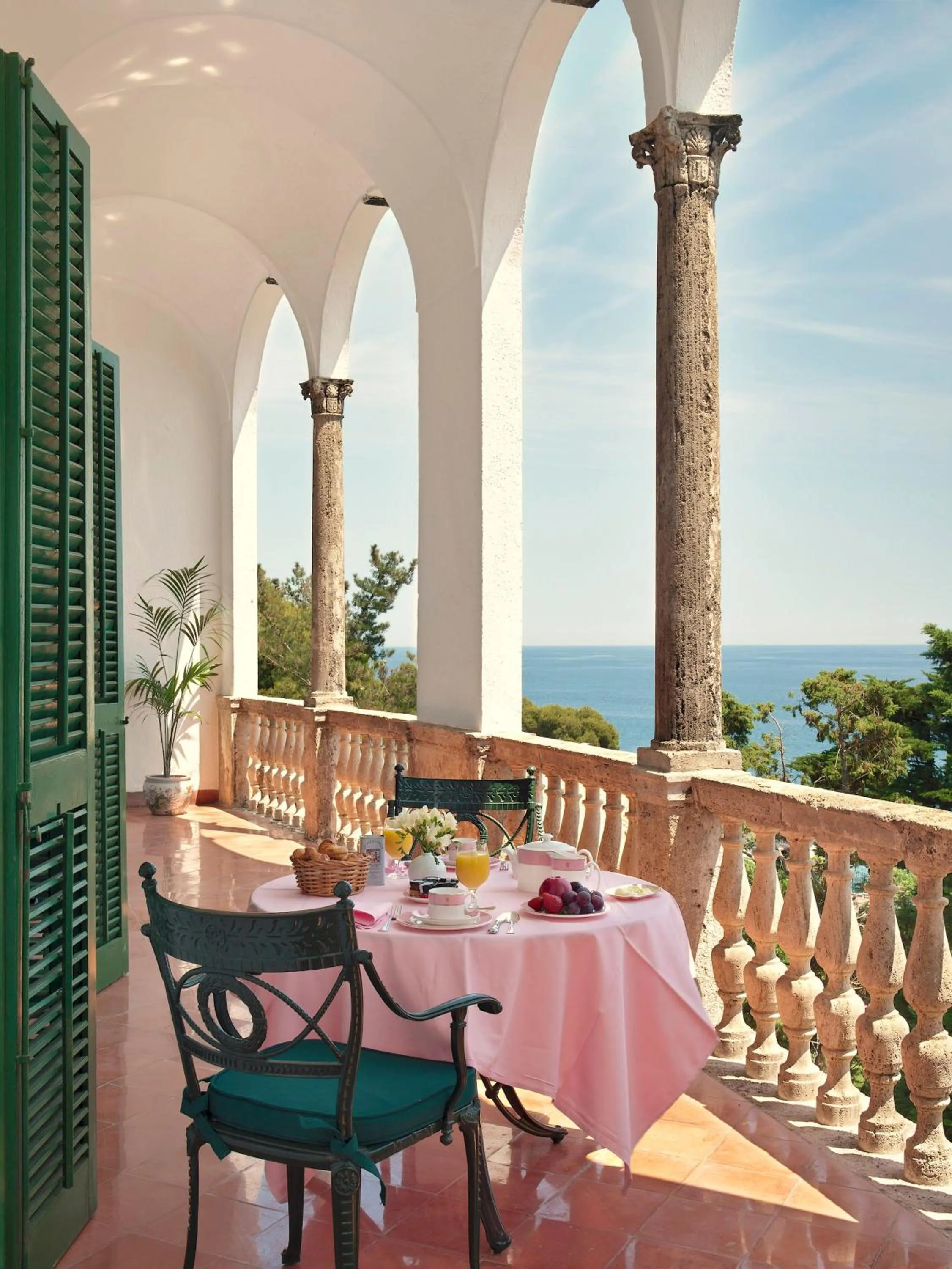 Balcony/Terrace in Hostal de la Gavina GL - The Leading Hotels of the World