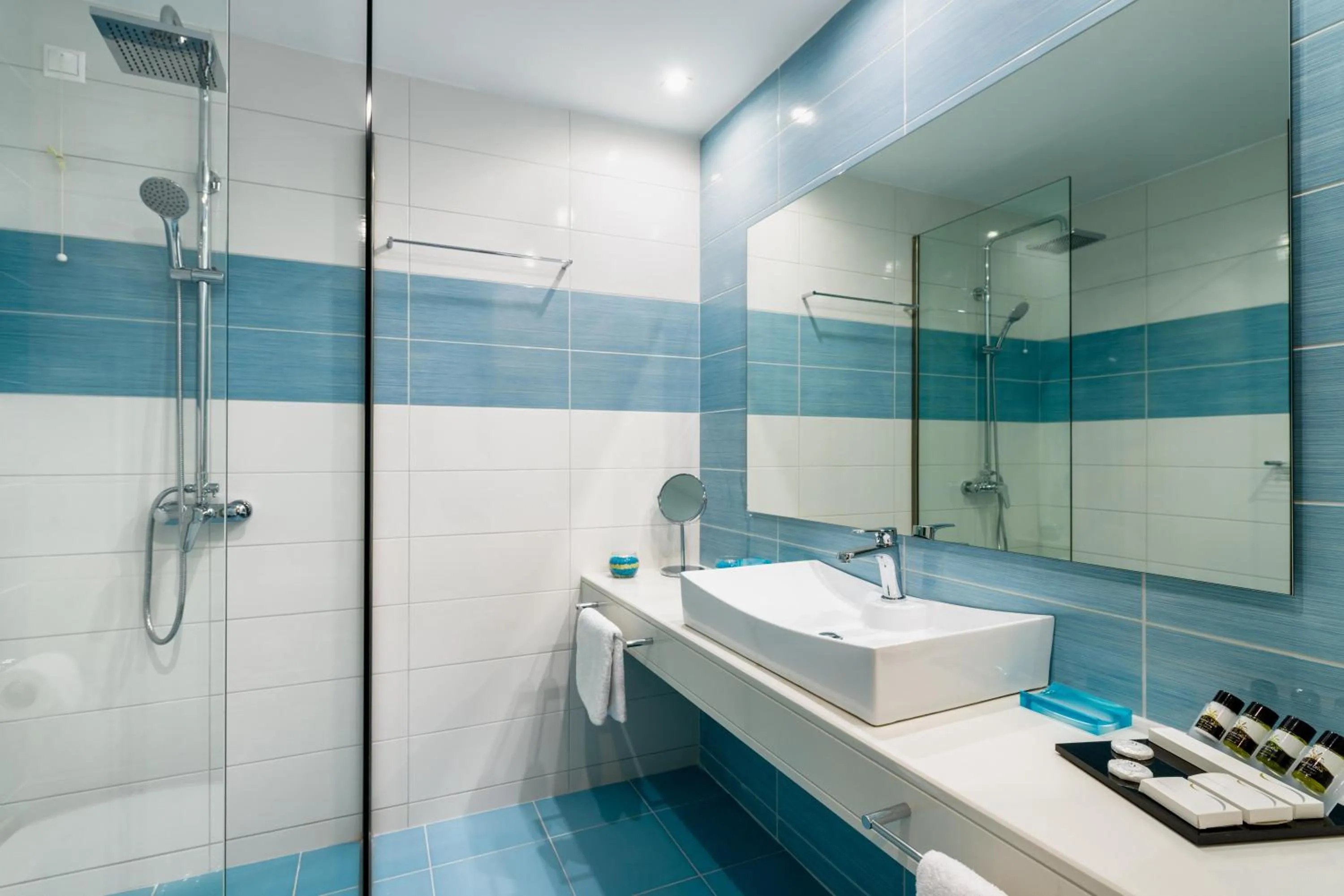 Bathroom in Lagaria Hotel