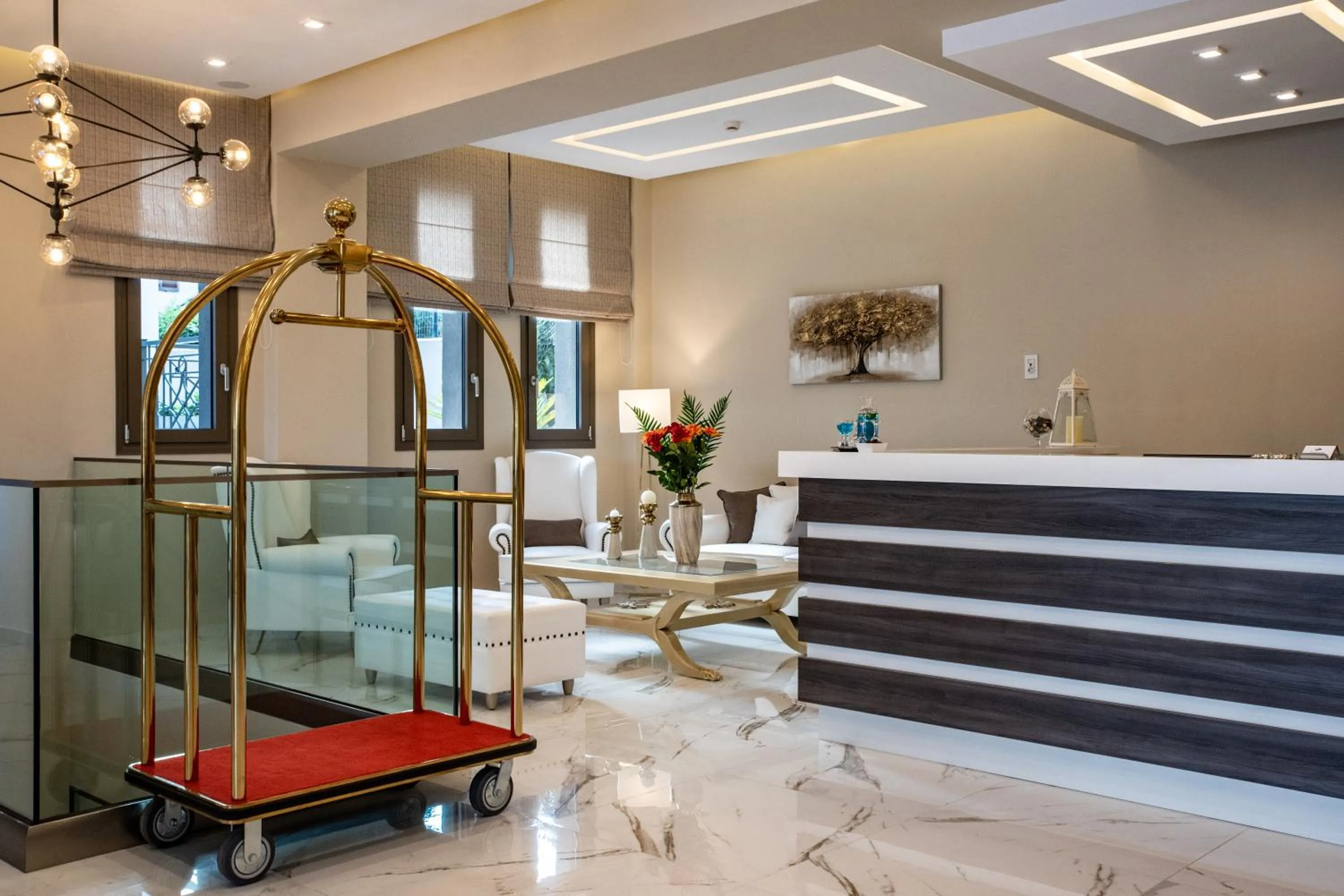 Lobby or reception in Lagaria Hotel