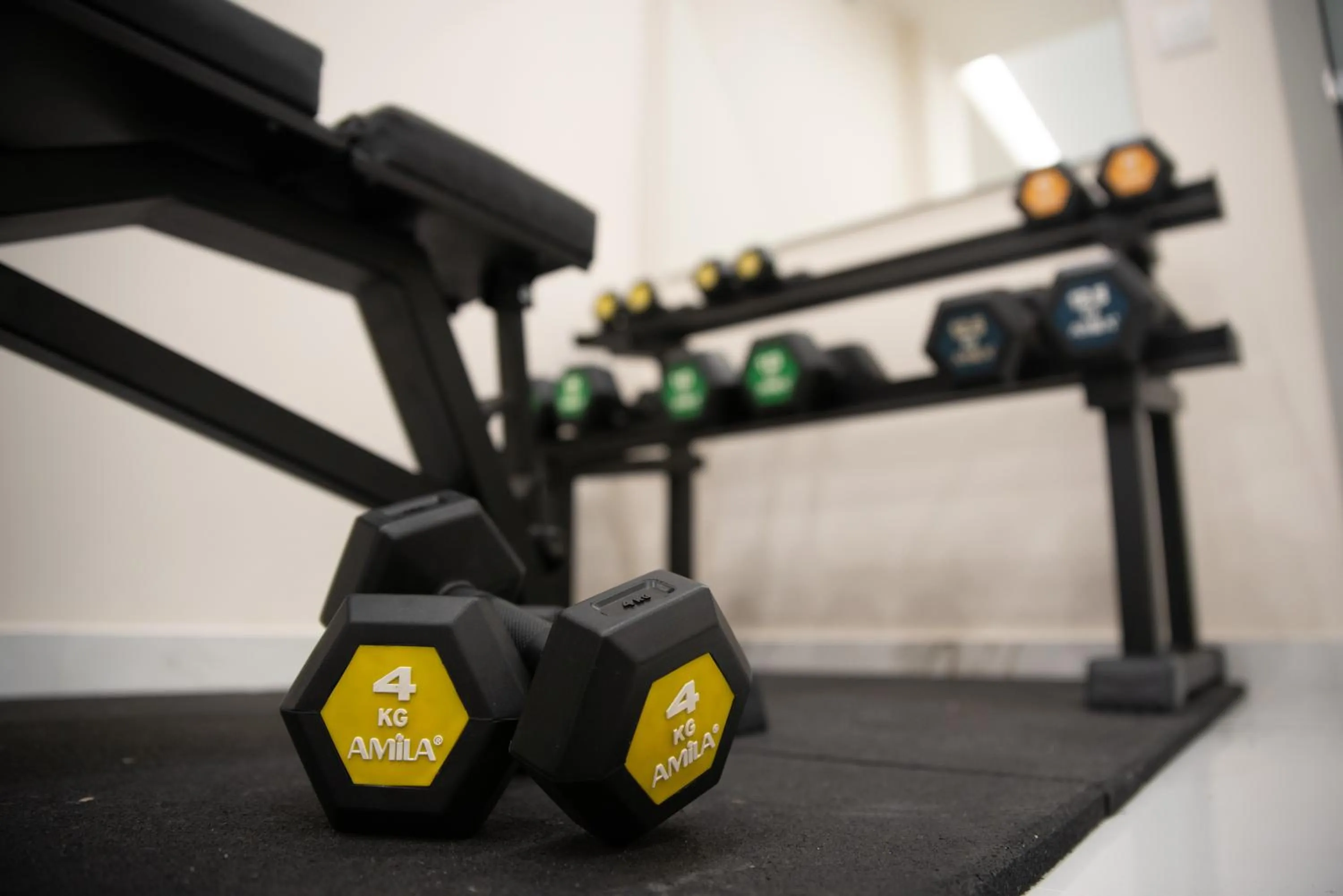 Fitness centre/facilities in Lagaria Hotel