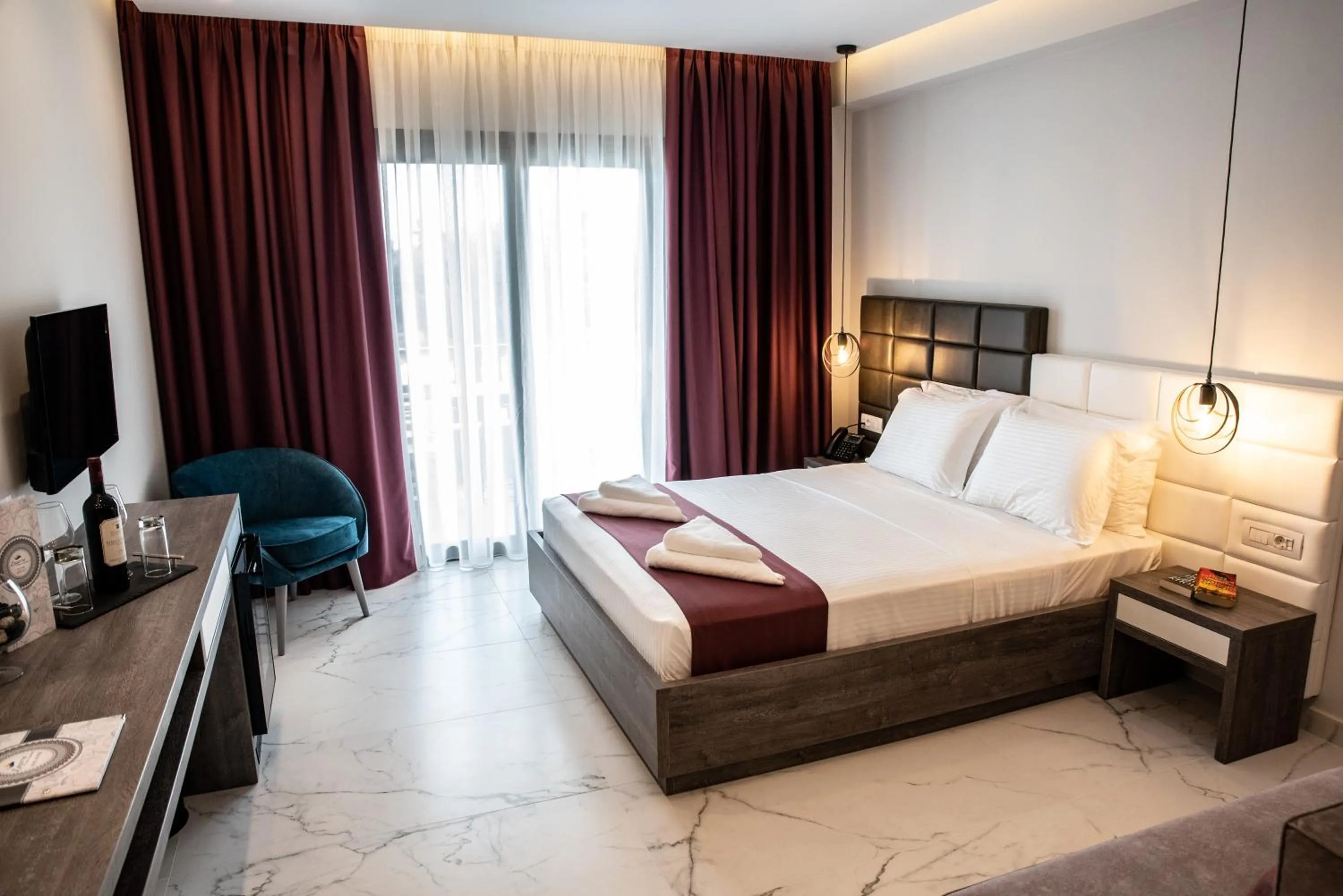 Bedroom, Bed in Lagaria Hotel