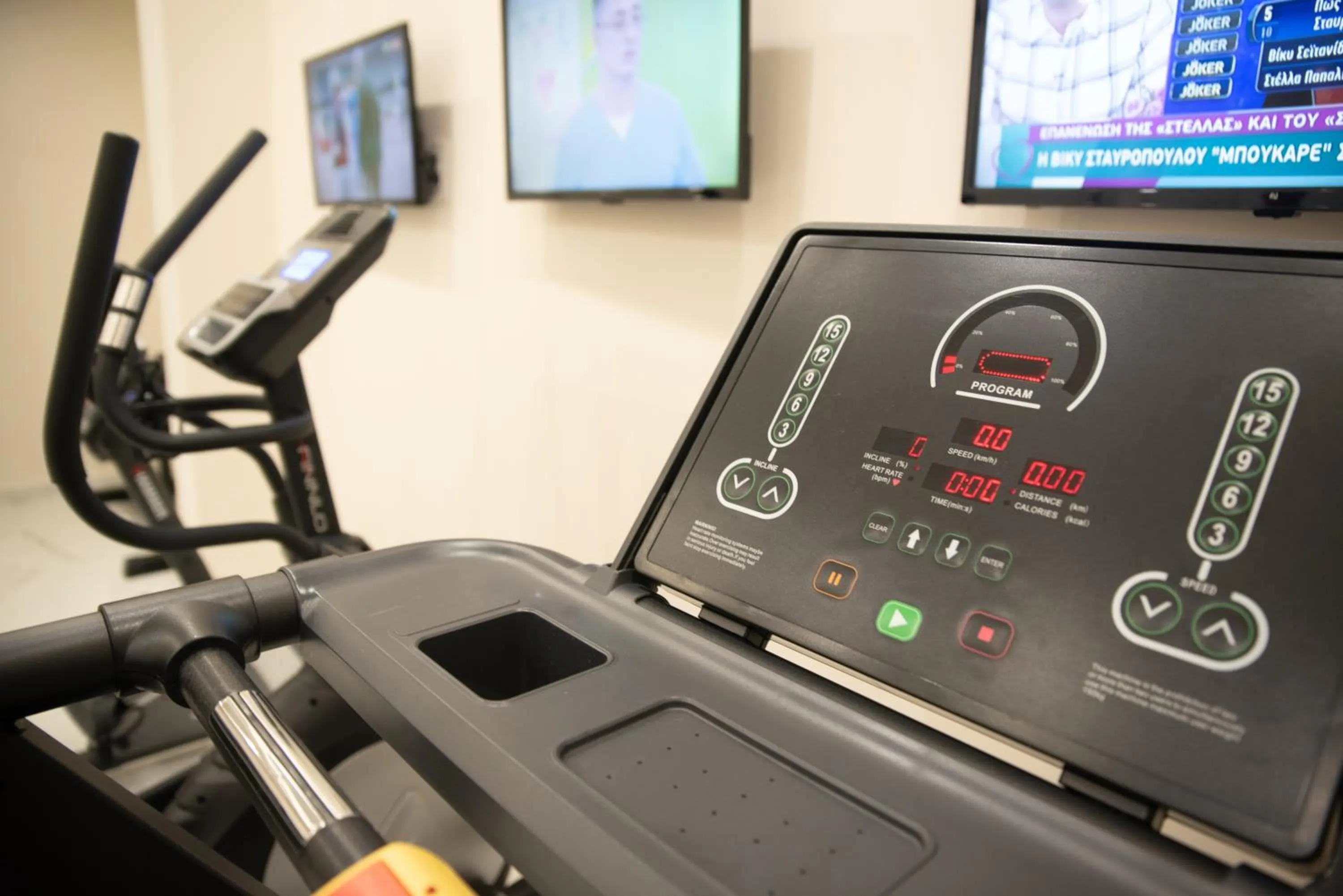 Fitness centre/facilities in Lagaria Hotel