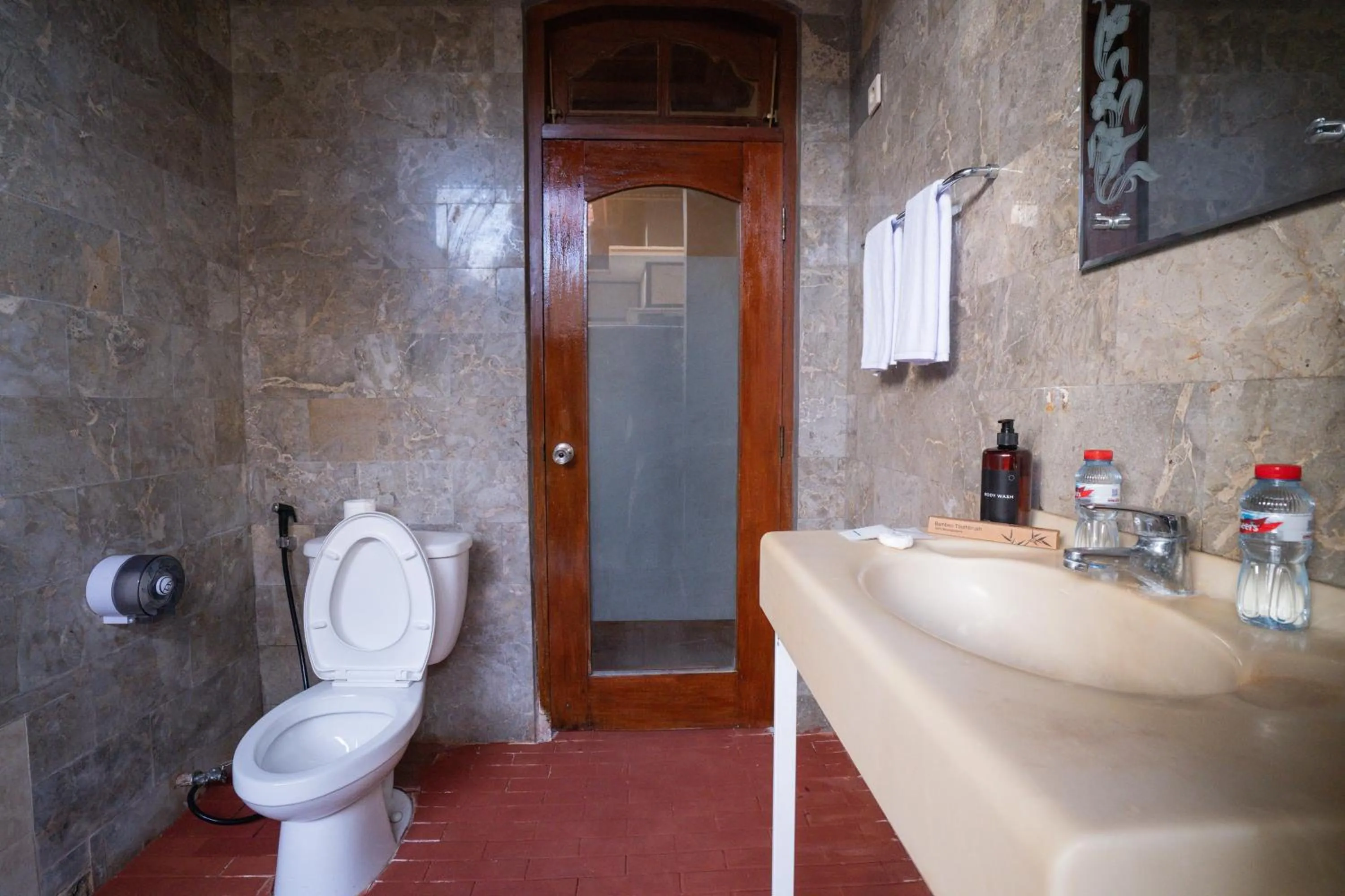 Bathroom in The Saharah Mirage Bali