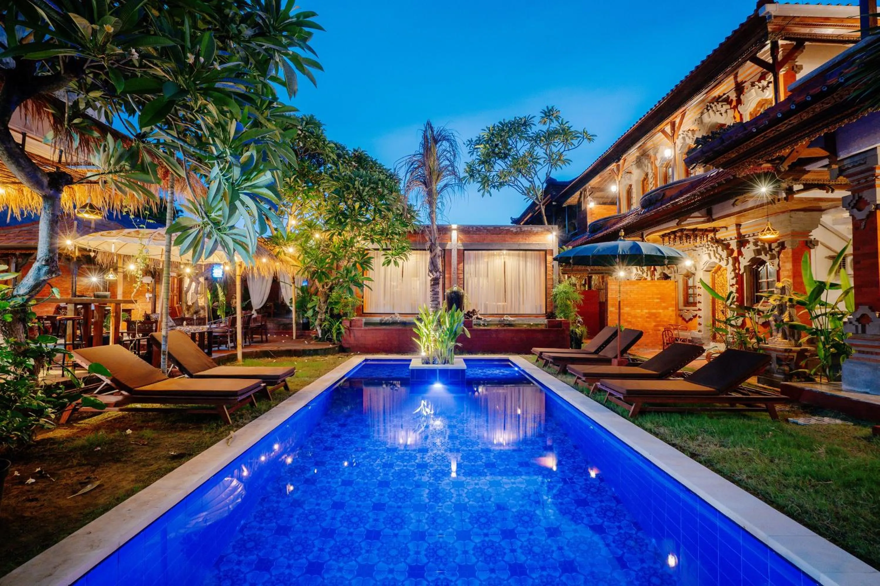 Swimming pool in The Saharah Mirage Bali