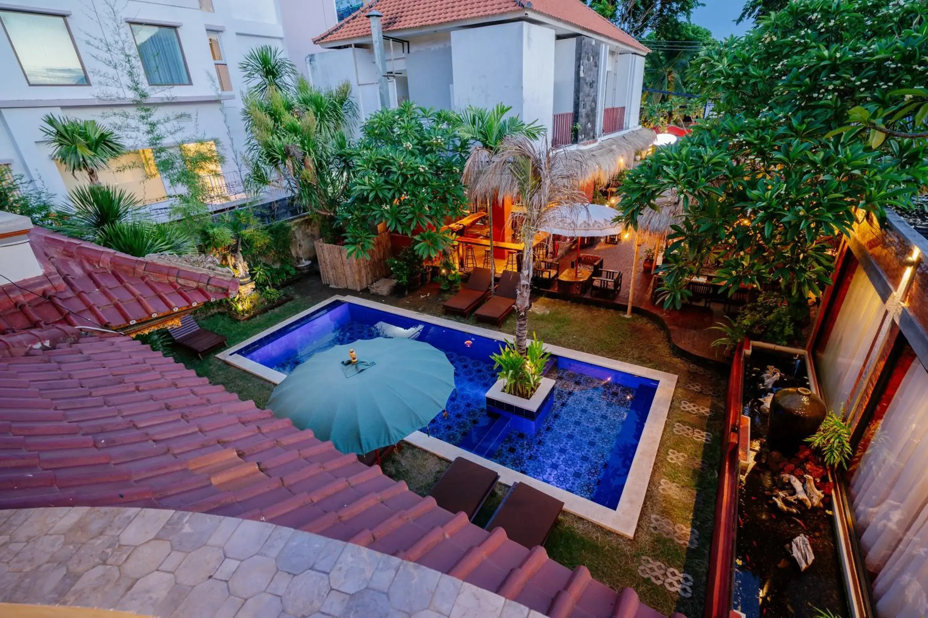 Swimming pool in The Saharah Mirage Bali Swimming pool in The Saharah Mirage Bali