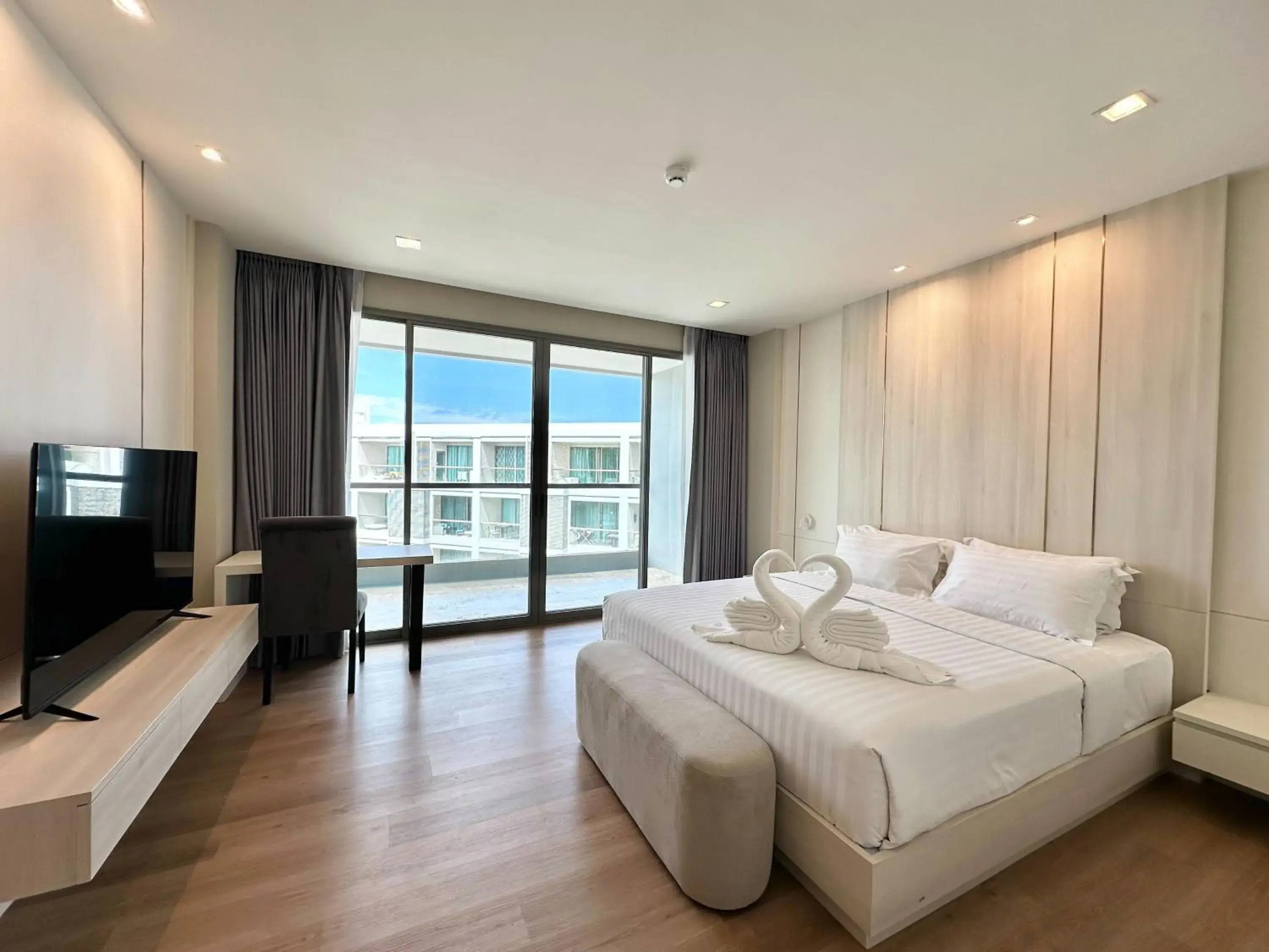 Bed in The Regent Phuket Bangtao Beach Bed in The Regent Phuket Bangtao Beach