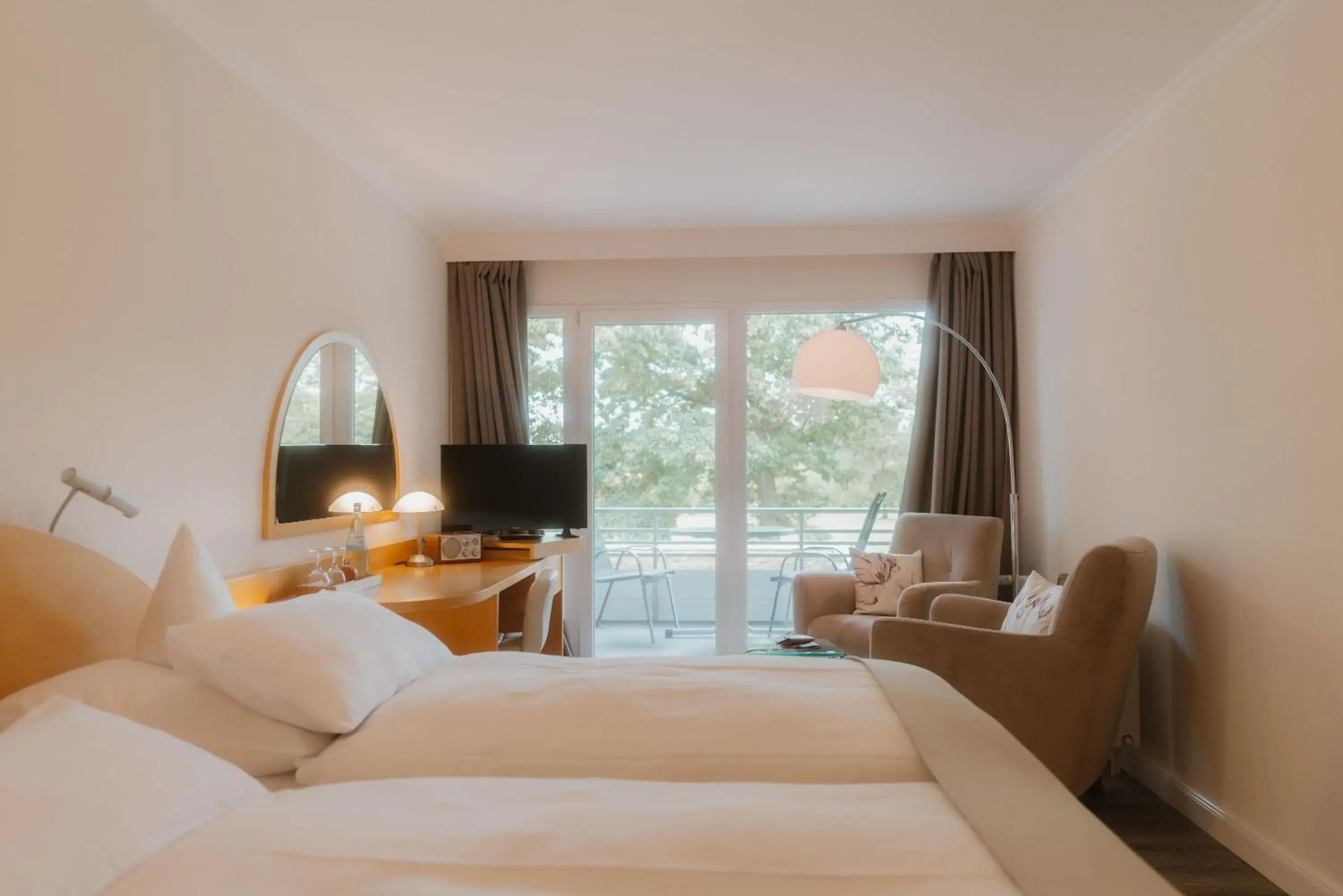 Comfort Double Room with Balcony - single occupancy in Landhotel Stähle Comfort Double Room with Balcony - single occupancy in Landhotel Stähle