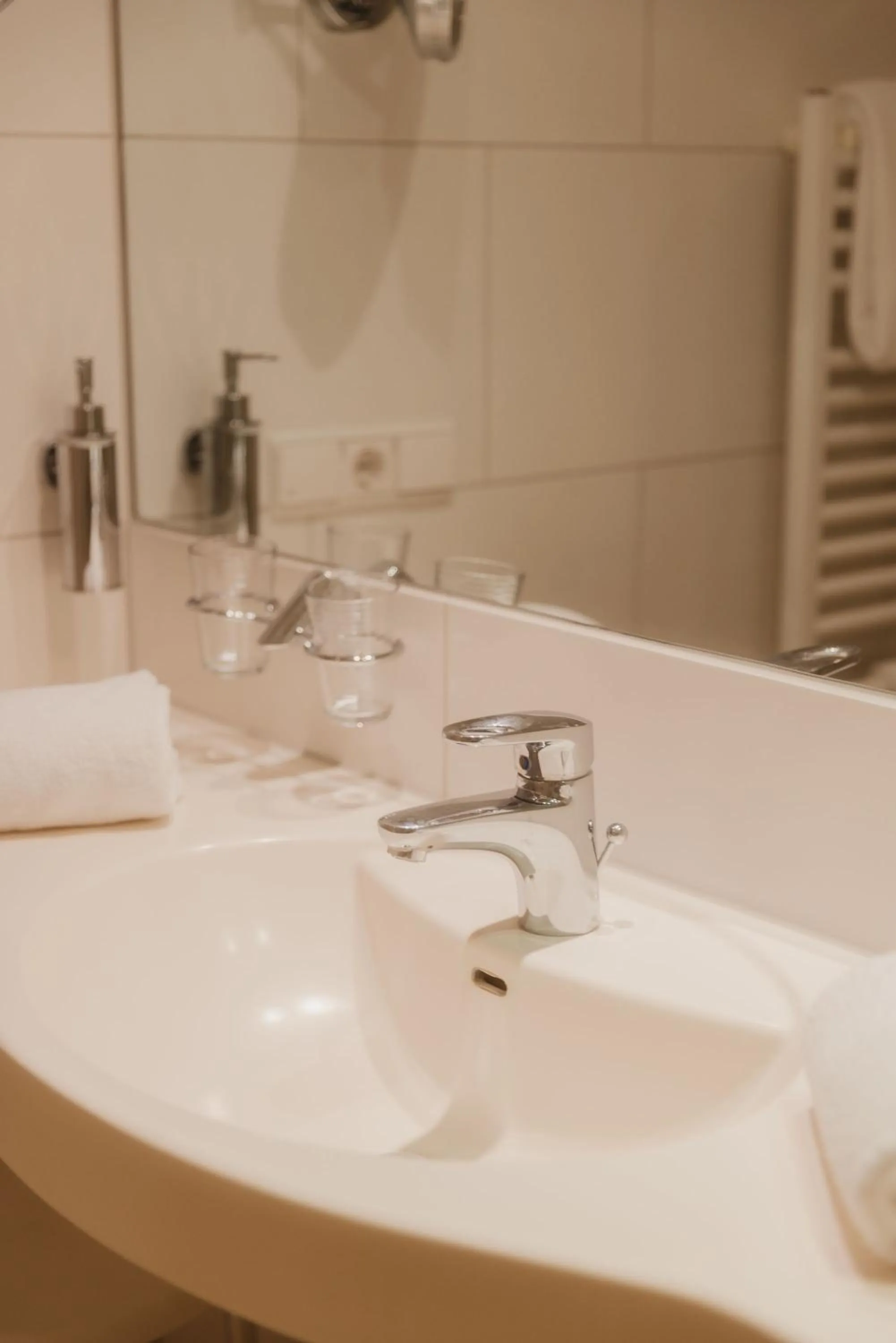 Bathroom in Landhotel Stähle