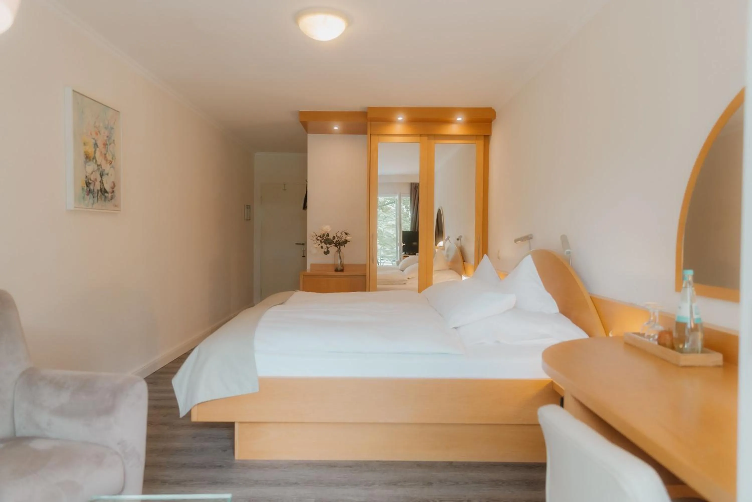 Bed in Landhotel Stähle