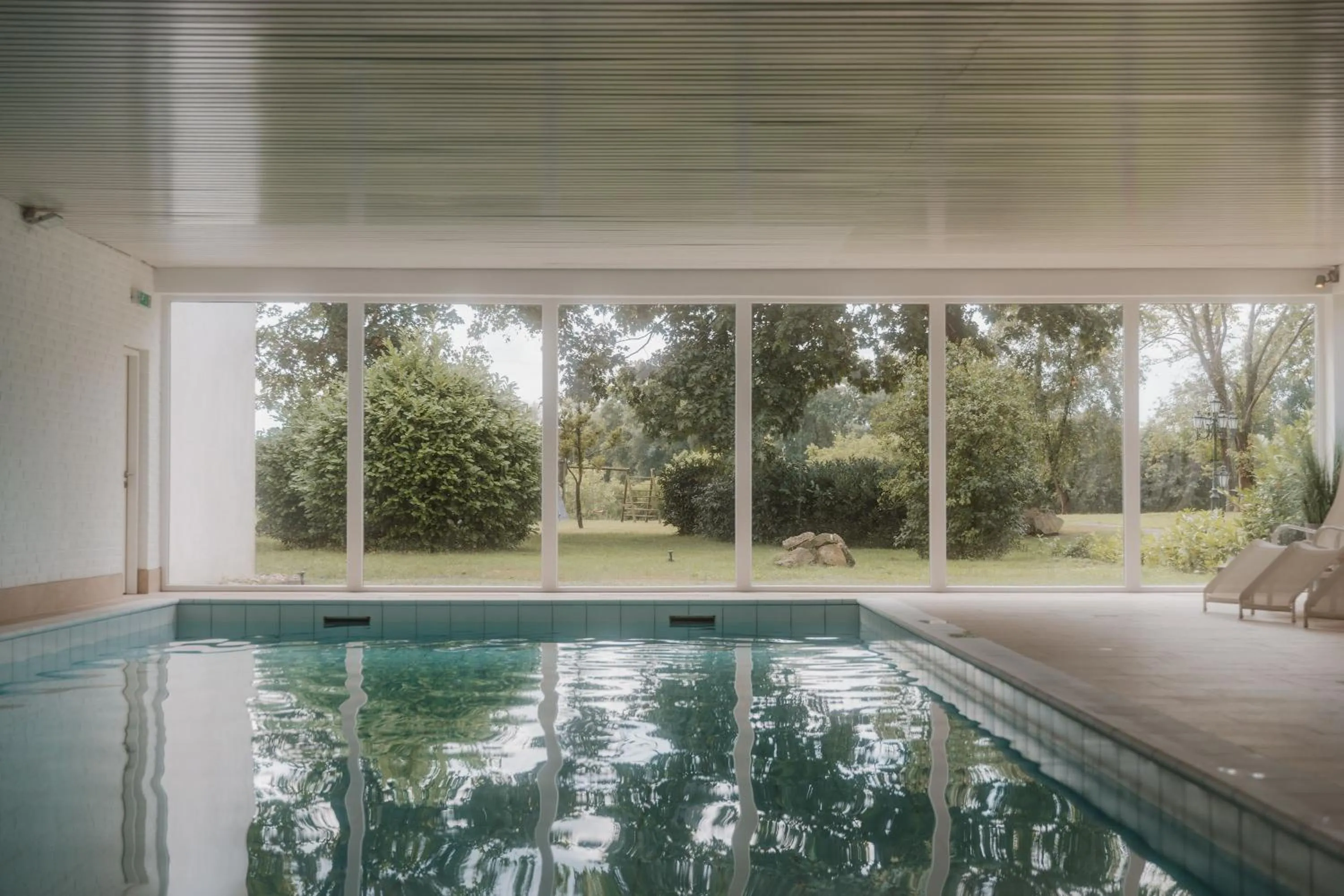 Pool view in Landhotel Stähle