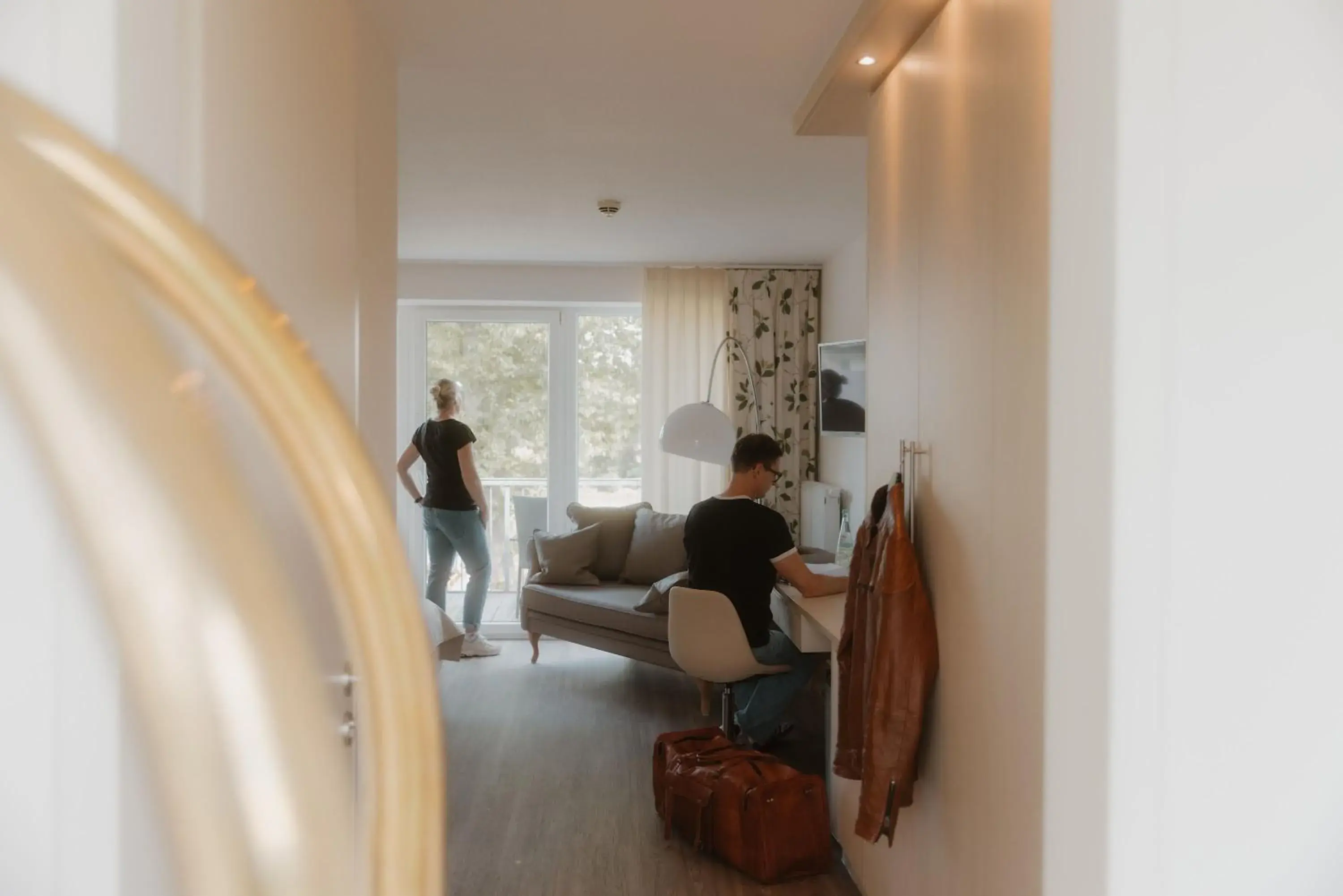 Deluxe Double Room with Balcony - single occupancy in Landhotel Stähle Deluxe Double Room with Balcony - single occupancy in Landhotel Stähle