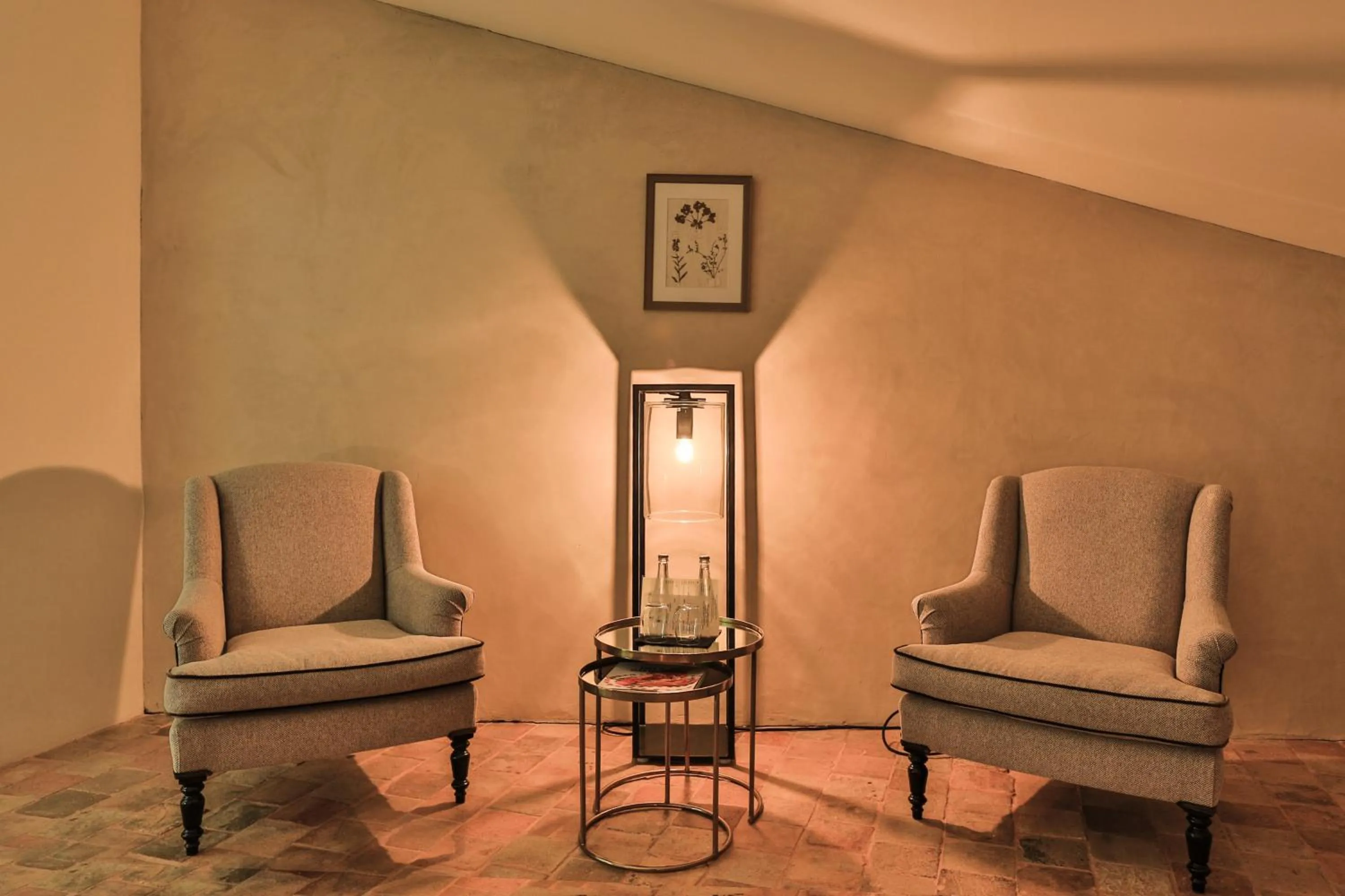 Bedroom in Hôtel de la Villeon