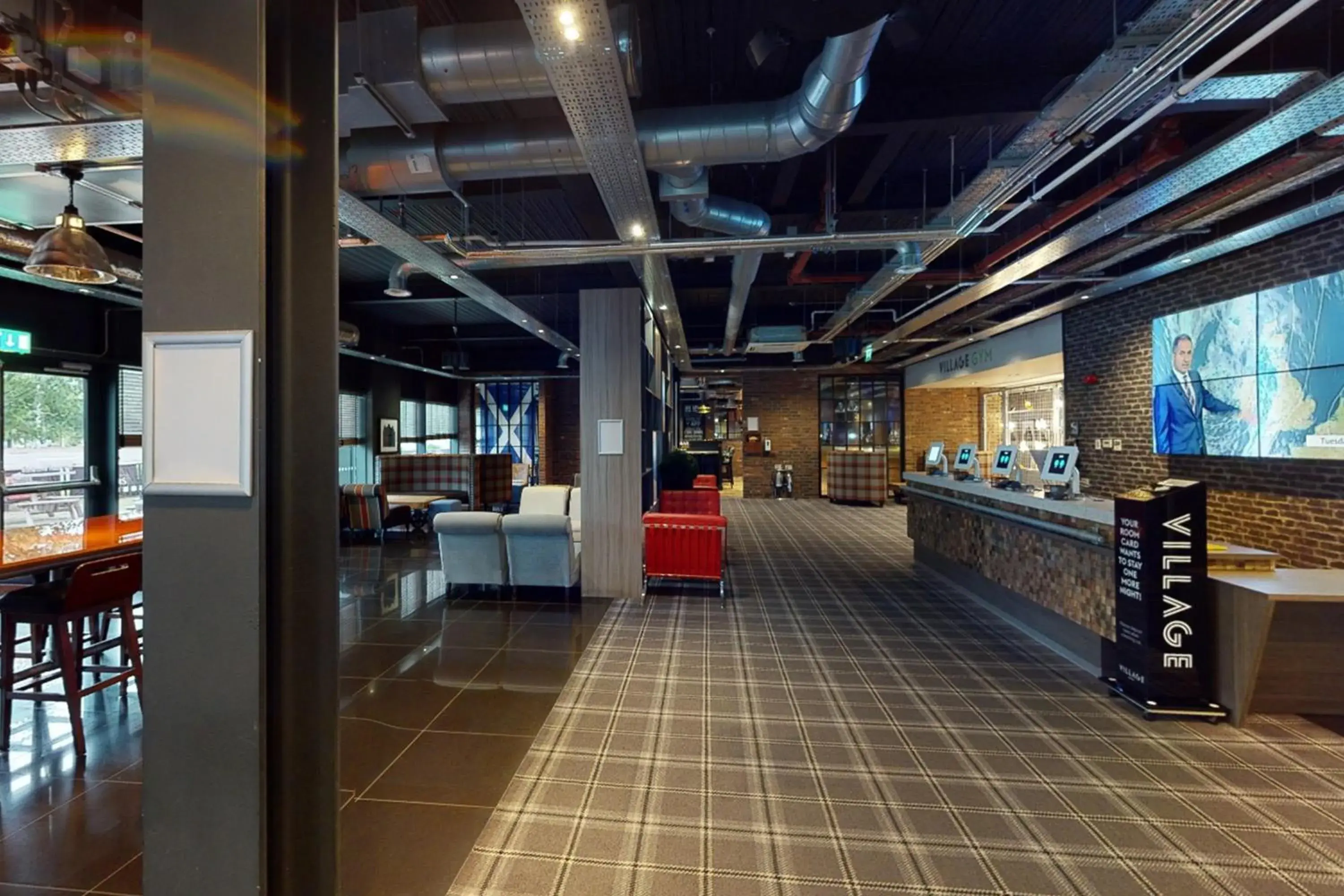 Lobby or reception in Village Hotel Glasgow Lobby or reception in Village Hotel Glasgow