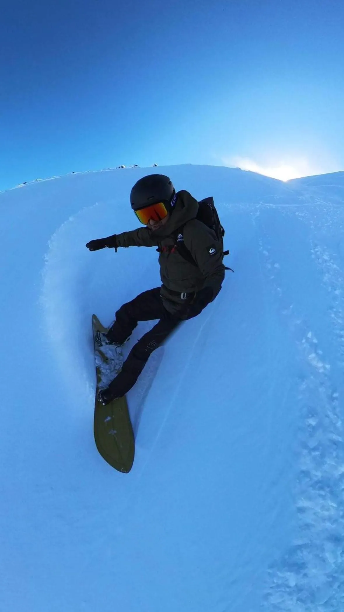 Skiing in Pension Raclette