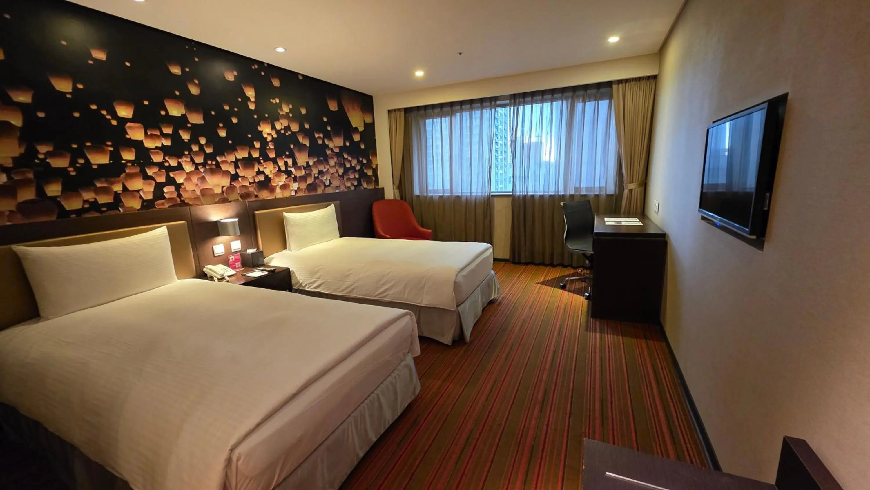 Bed in Tao Garden Hotel