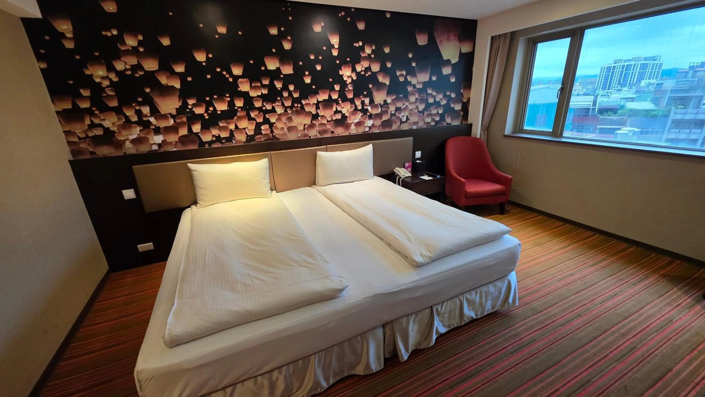 Bed in Tao Garden Hotel