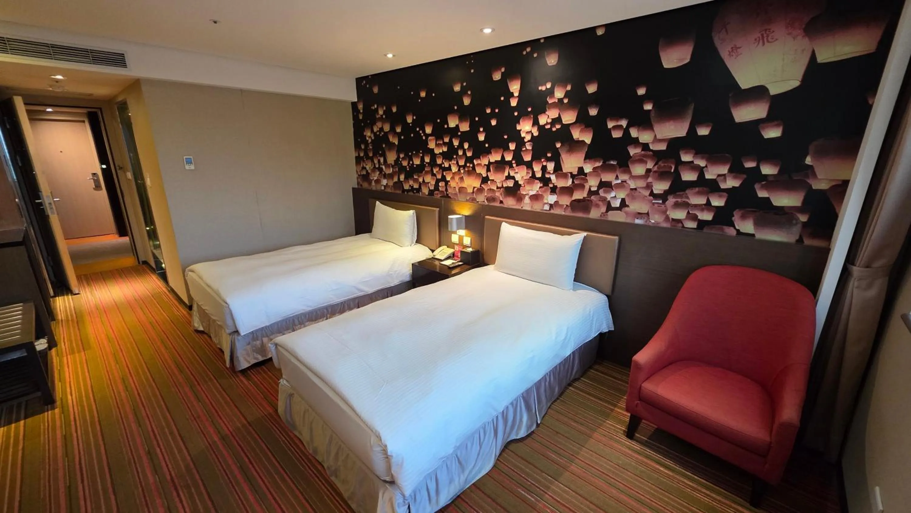 Bed in Tao Garden Hotel