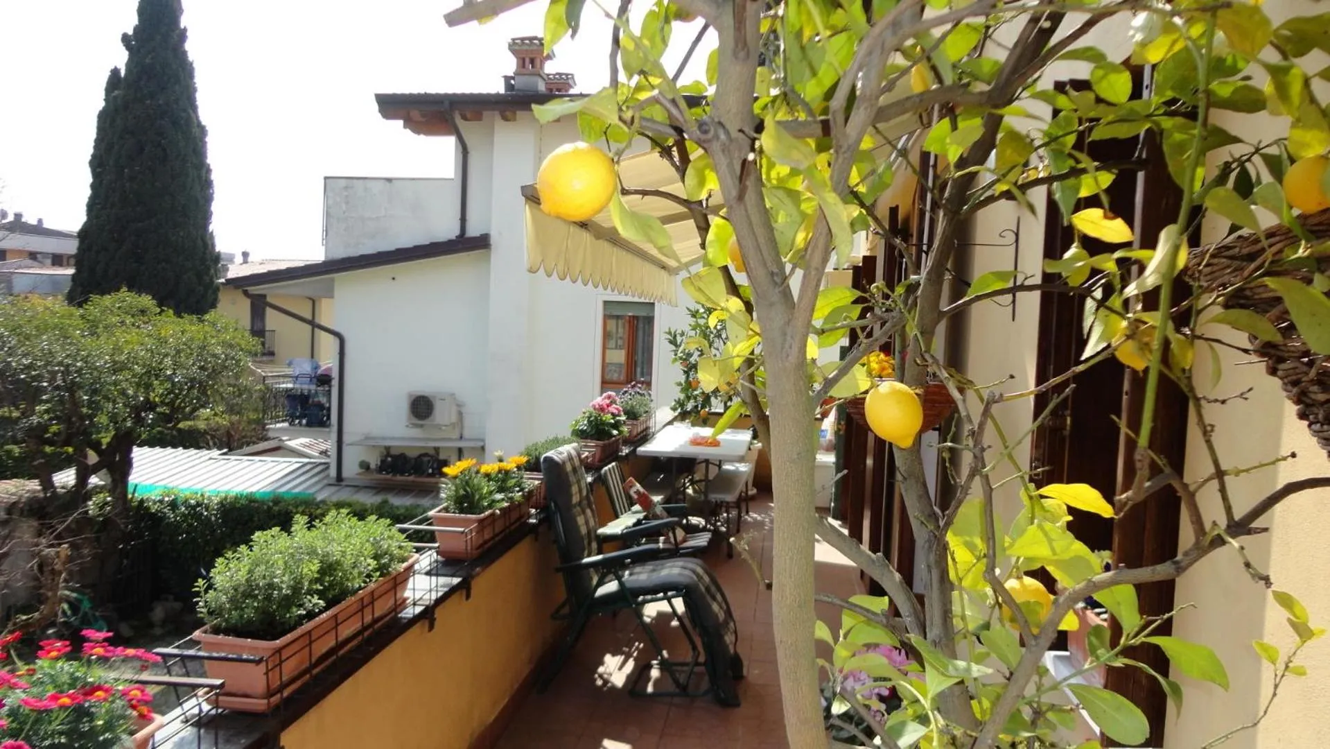 Balcony/Terrace in La Terrazza Appartamento turisctico Agata