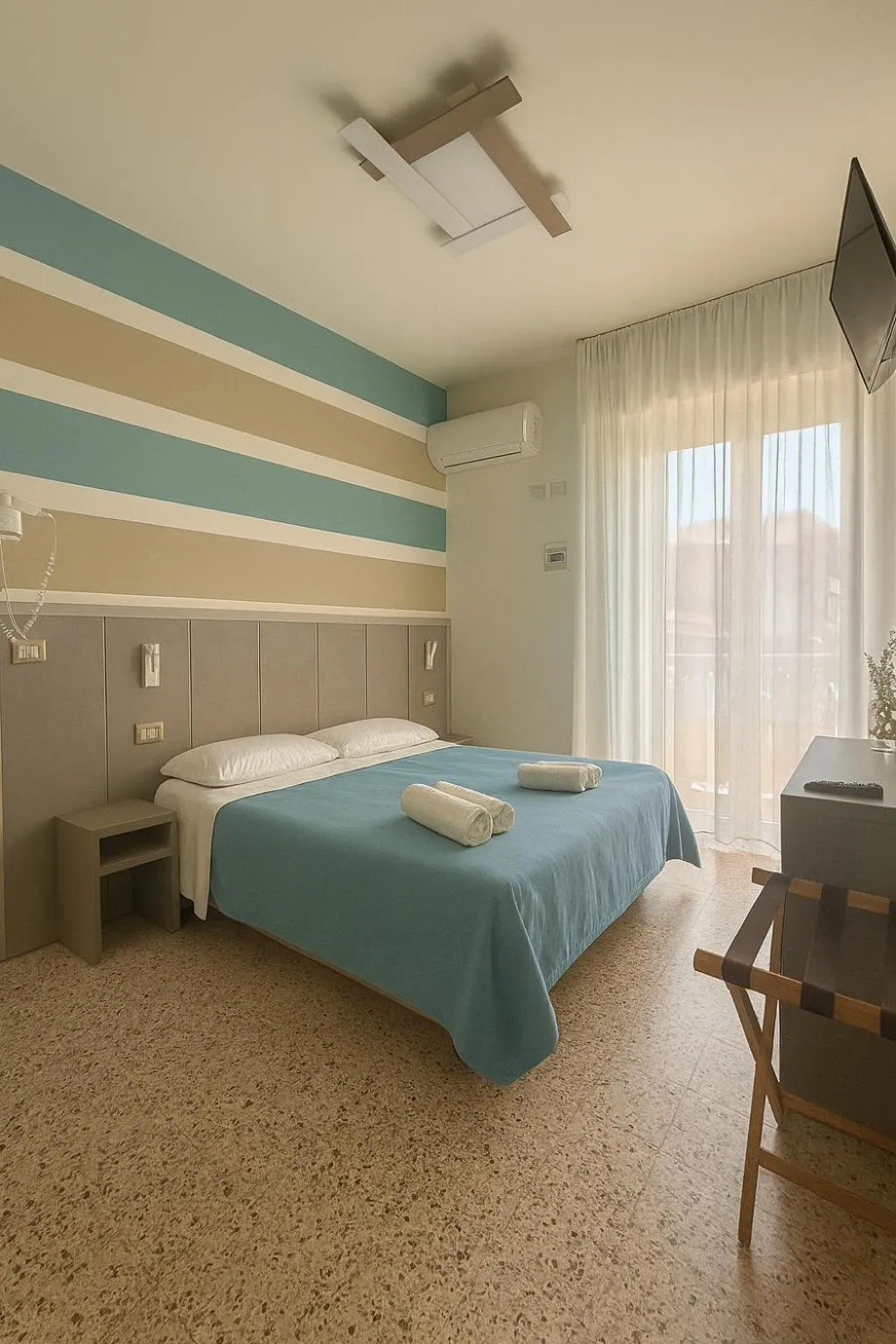 Bedroom, Bed in Hotel Massimo