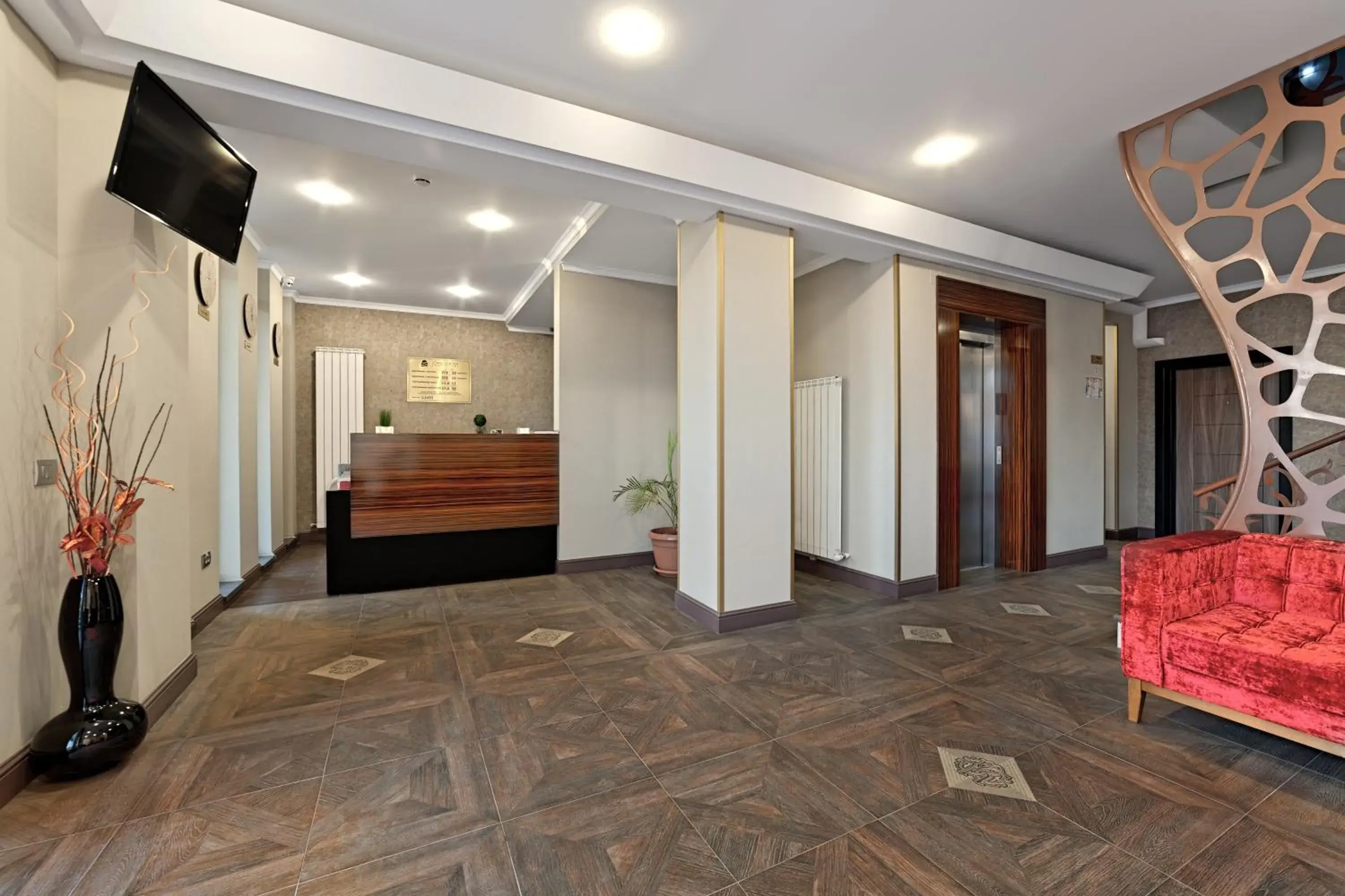 Lobby or reception in Tomis Garden Apartments Mamaia Lobby or reception in Tomis Garden Apartments Mamaia