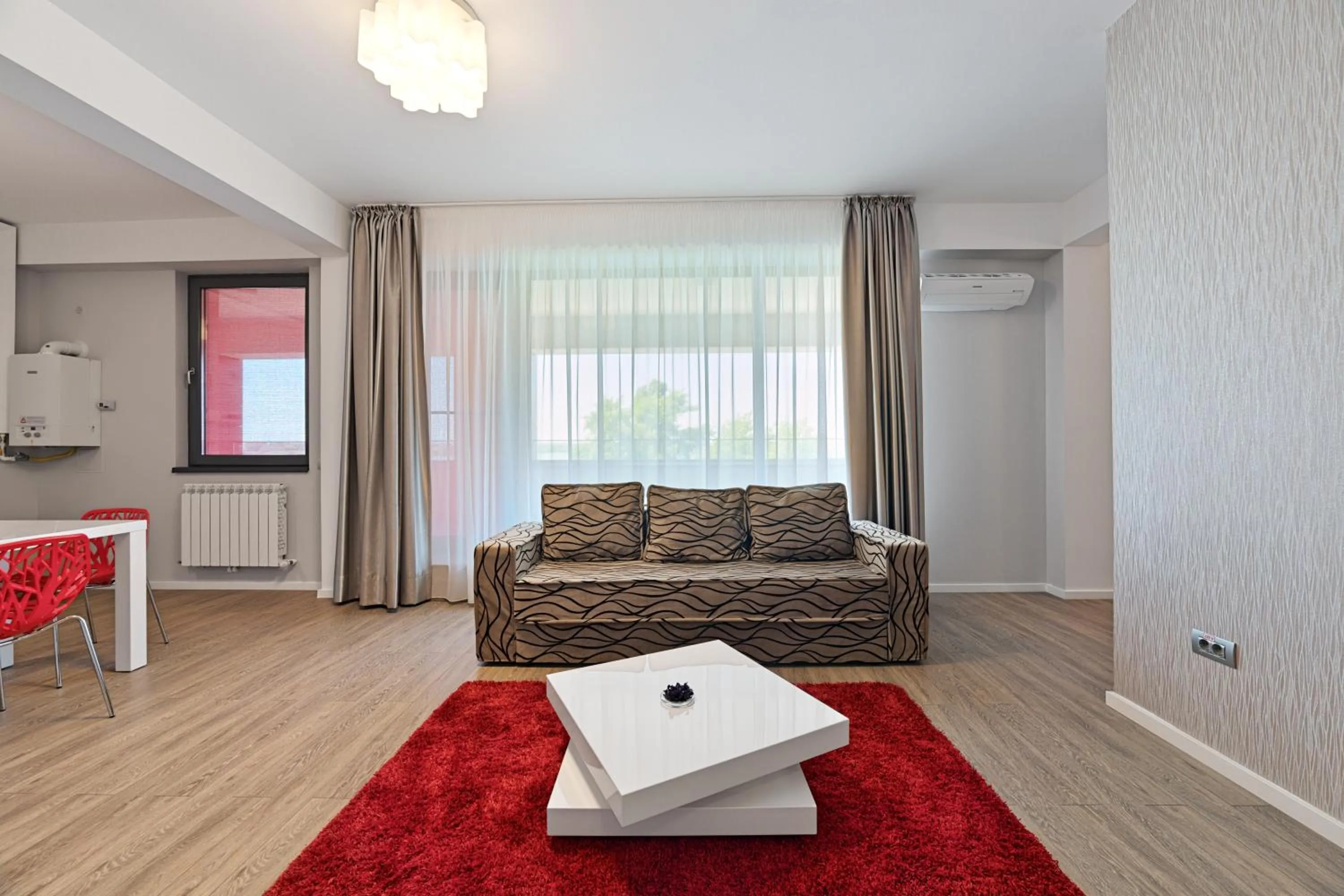 Living room in Tomis Garden Apartments Mamaia