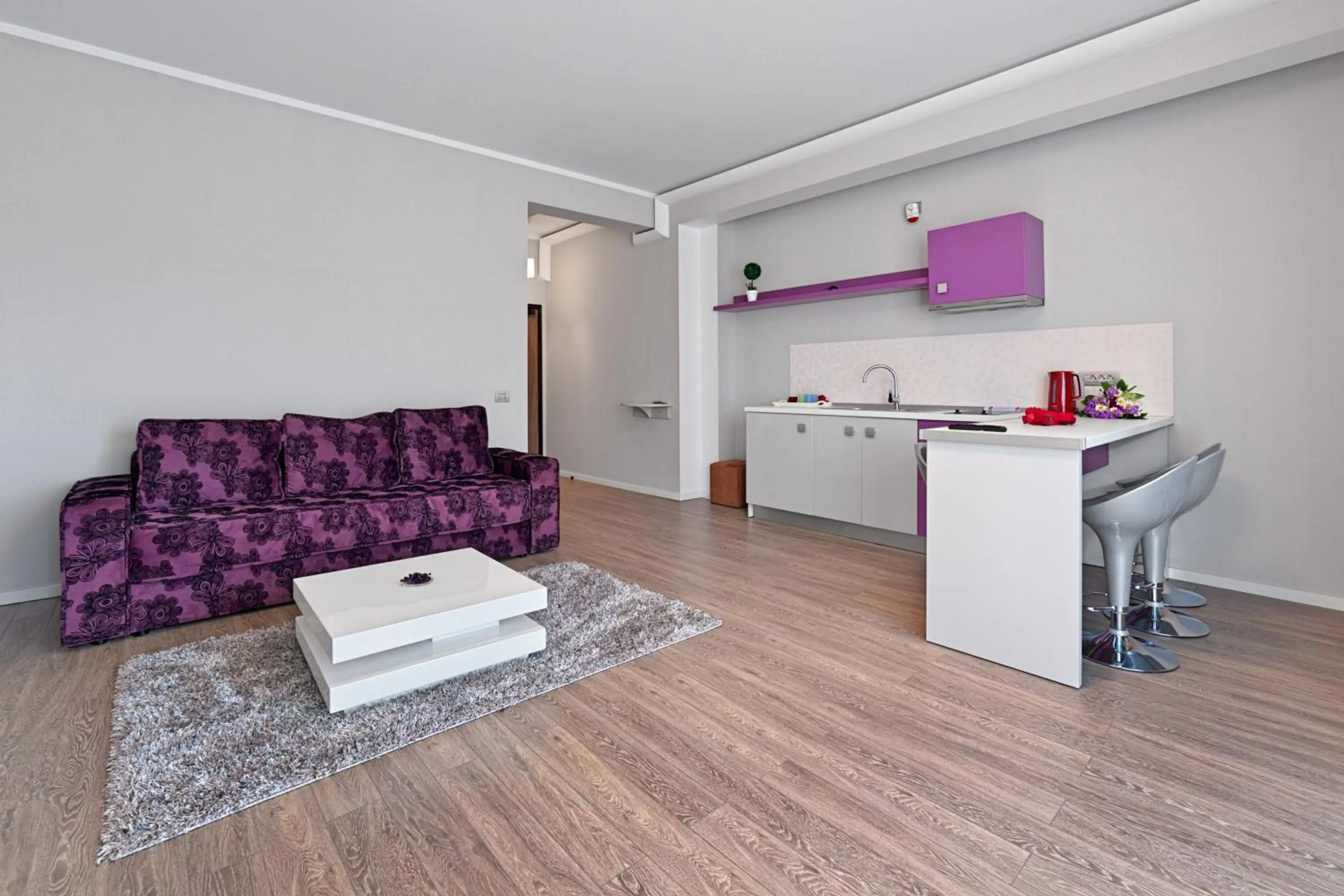 Photo of the whole room in Tomis Garden Apartments Mamaia