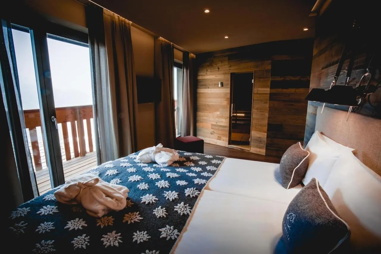 Bed in La Cresta Chalet