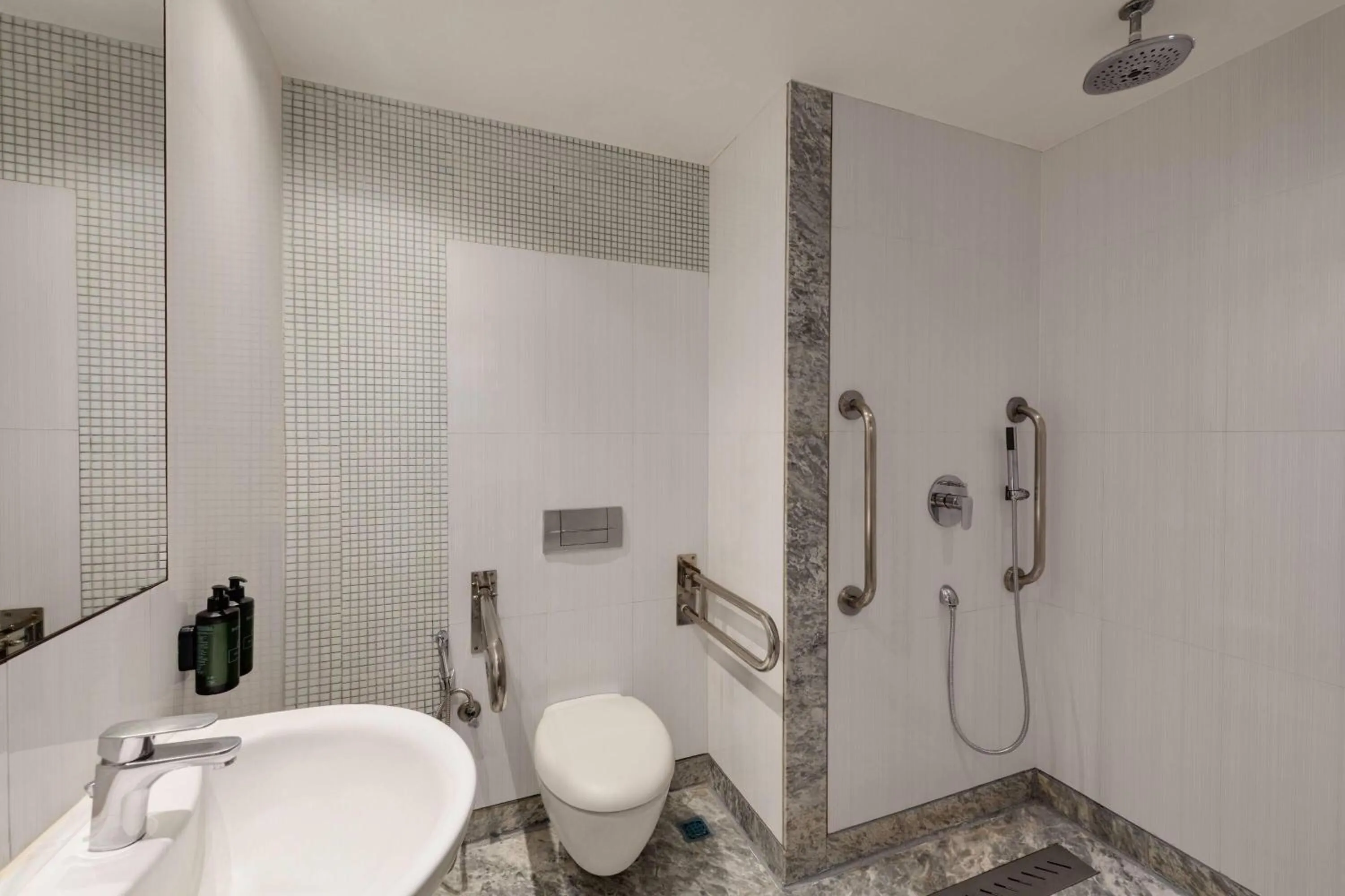 Shower in Ramada by Wyndham Ghaziabad Vasundhara