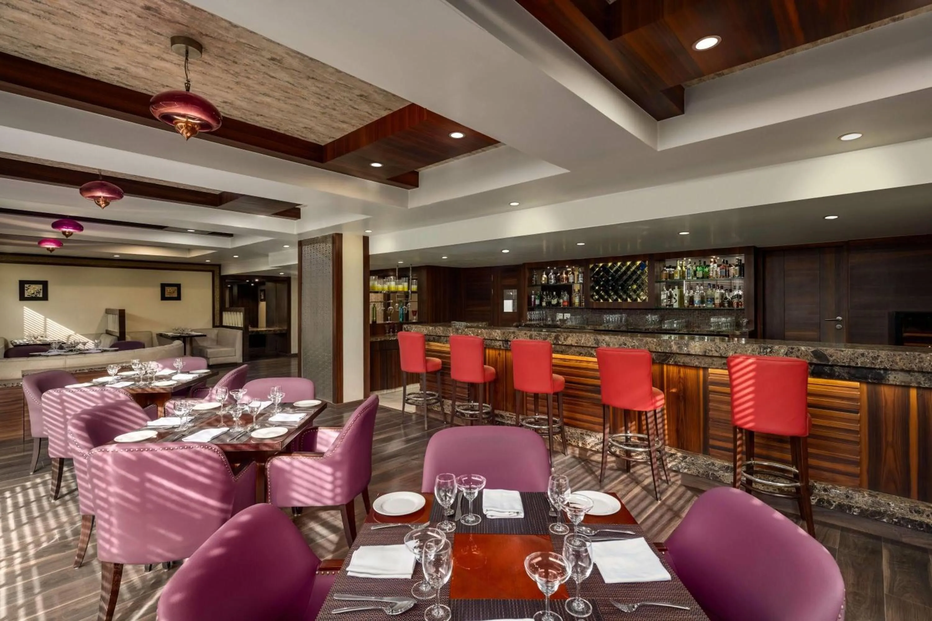 Lounge or bar in Ramada by Wyndham Ghaziabad Vasundhara