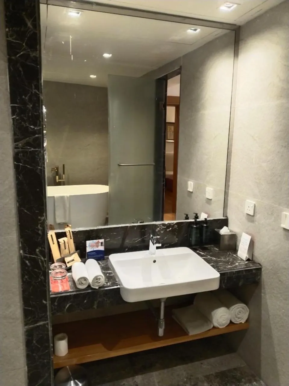 Toilet in Ramada by Wyndham Ghaziabad Vasundhara