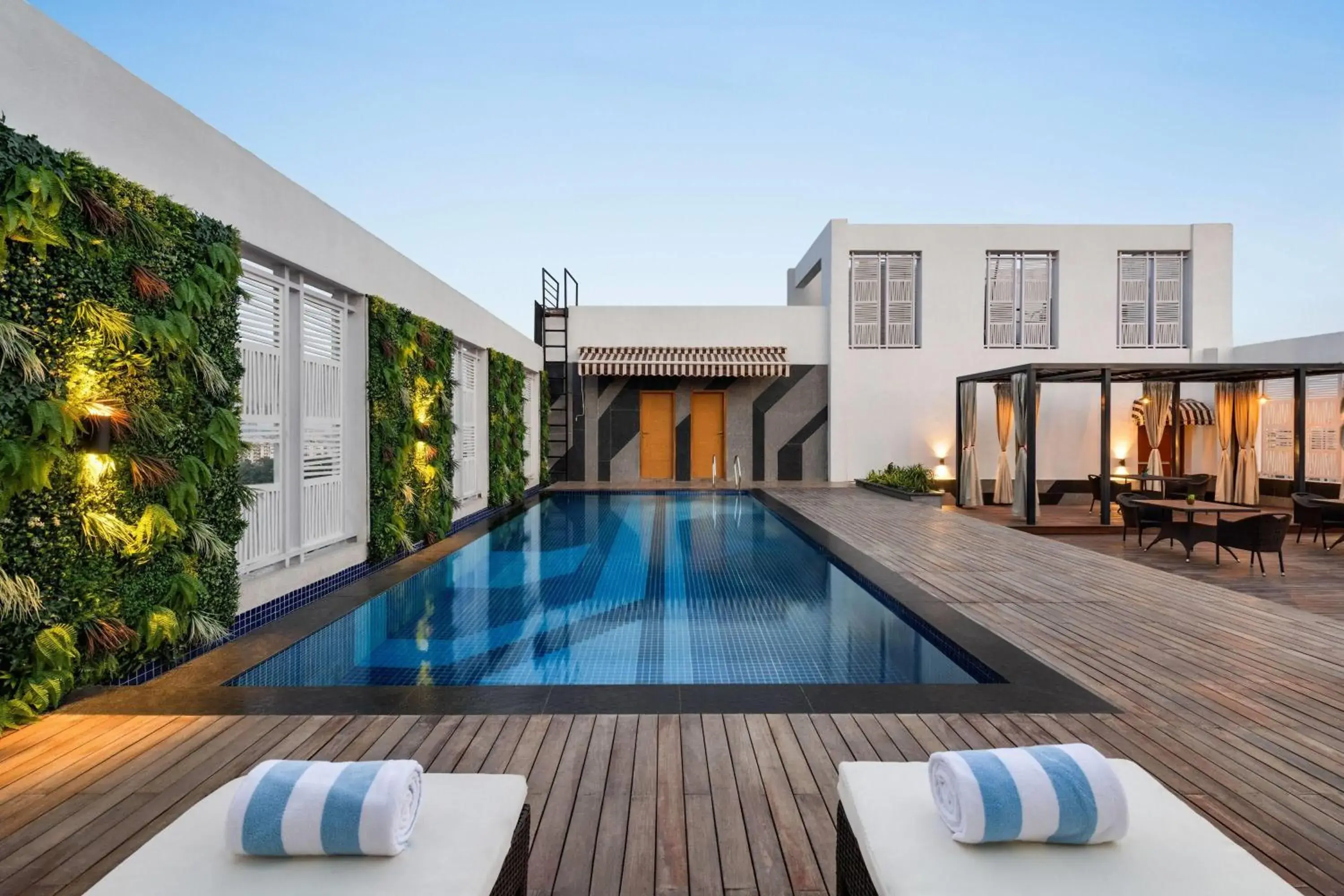 Swimming pool in Ramada by Wyndham Ghaziabad Vasundhara Swimming pool in Ramada by Wyndham Ghaziabad Vasundhara