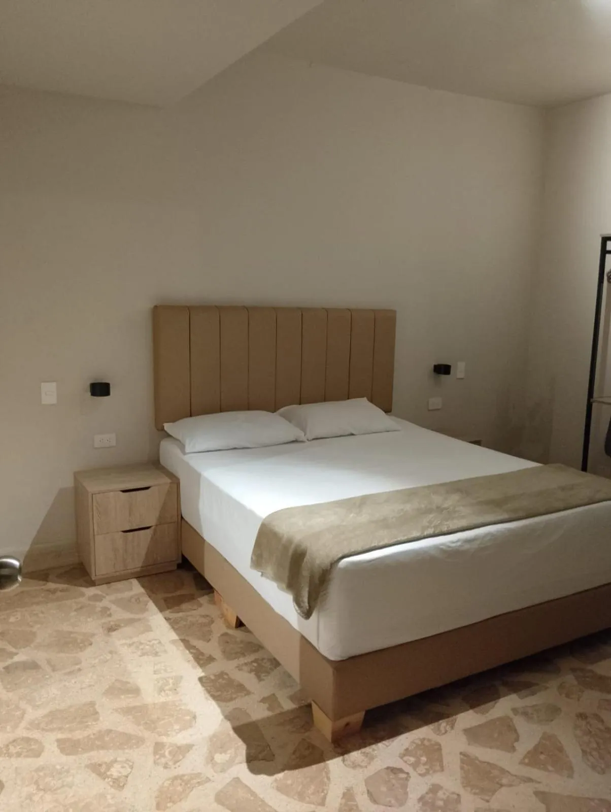 Bed in History Center Hotel