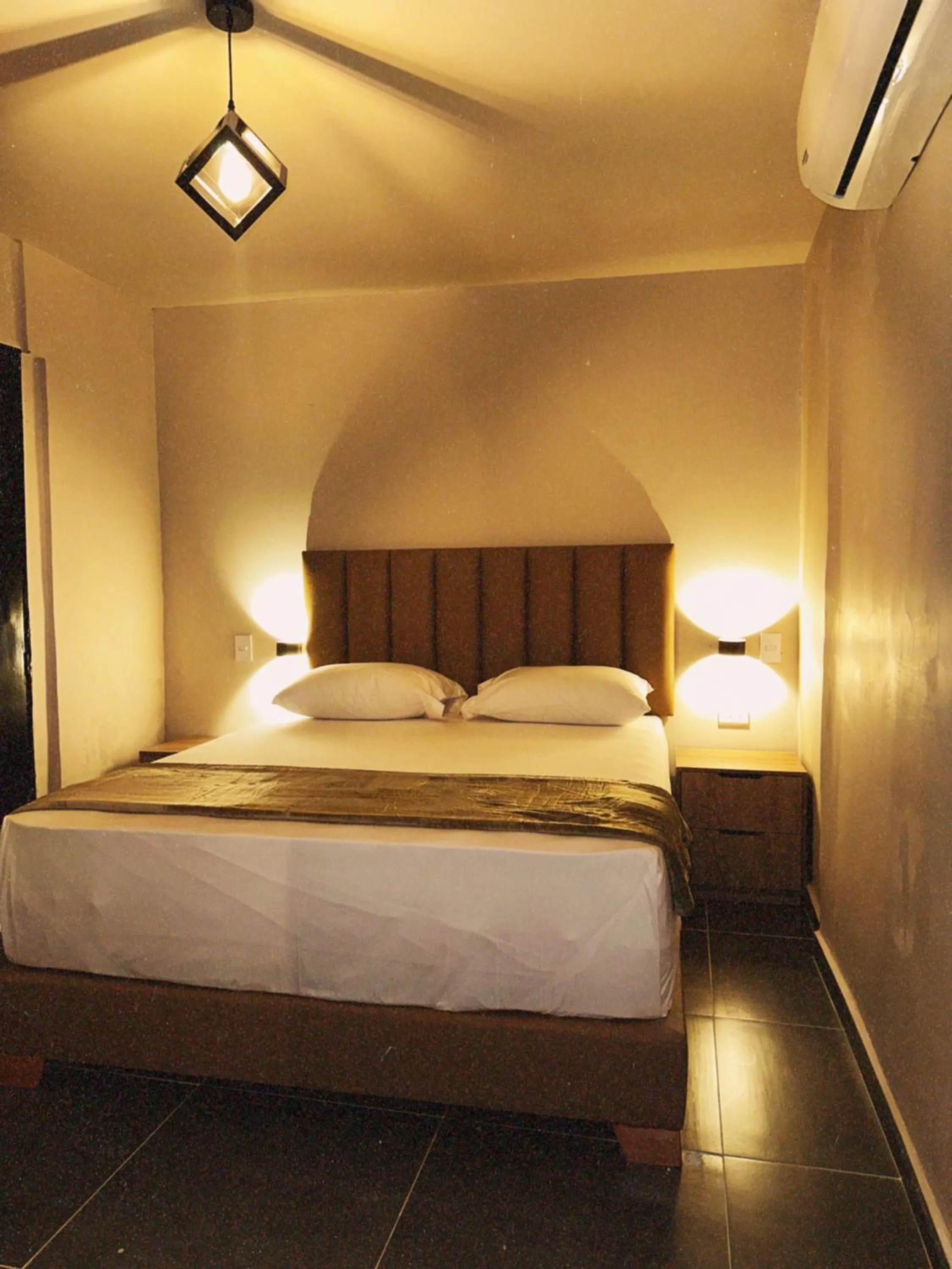 Bed in History Center Hotel