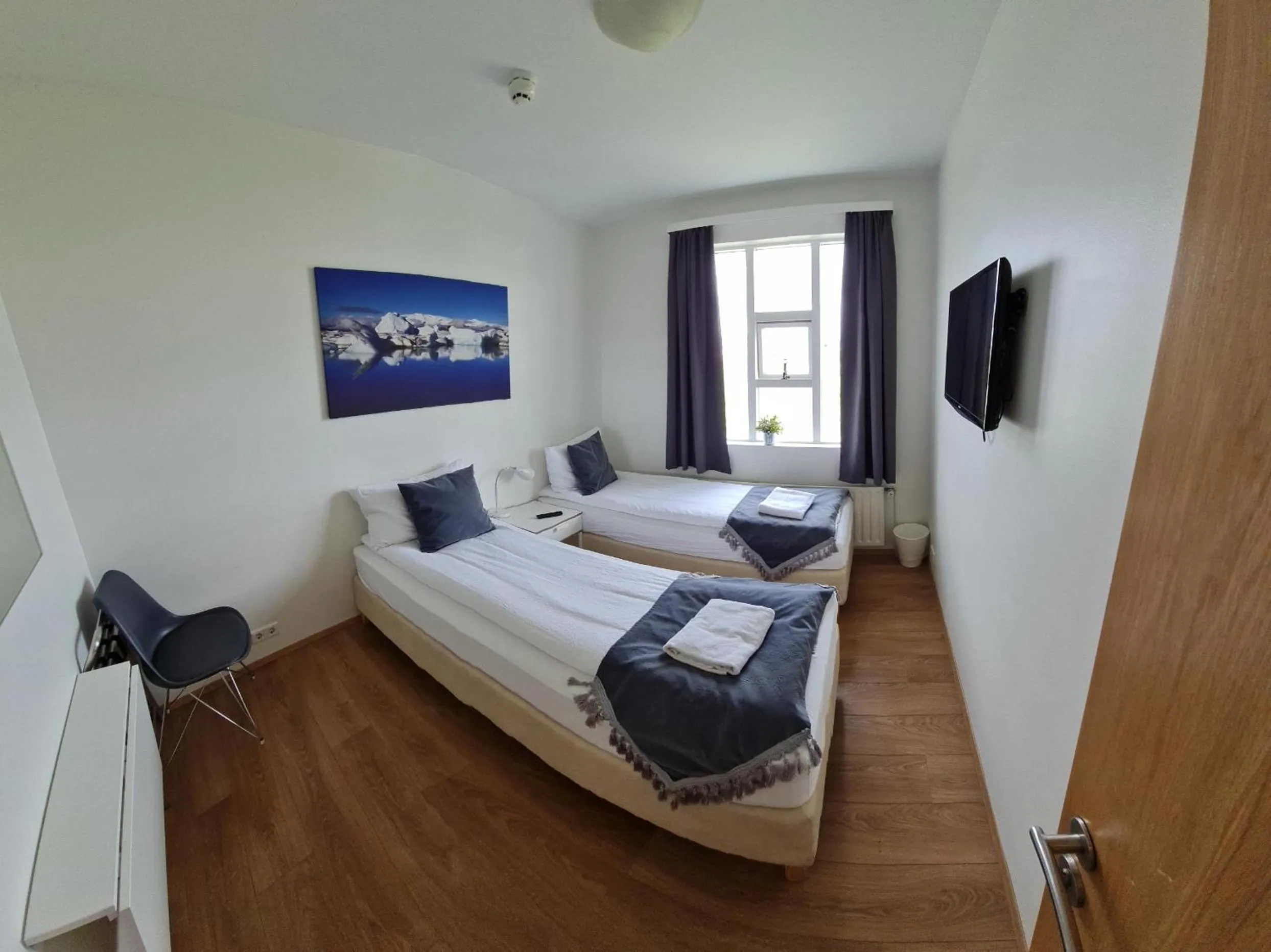 Bed in Höfn Guesthouse