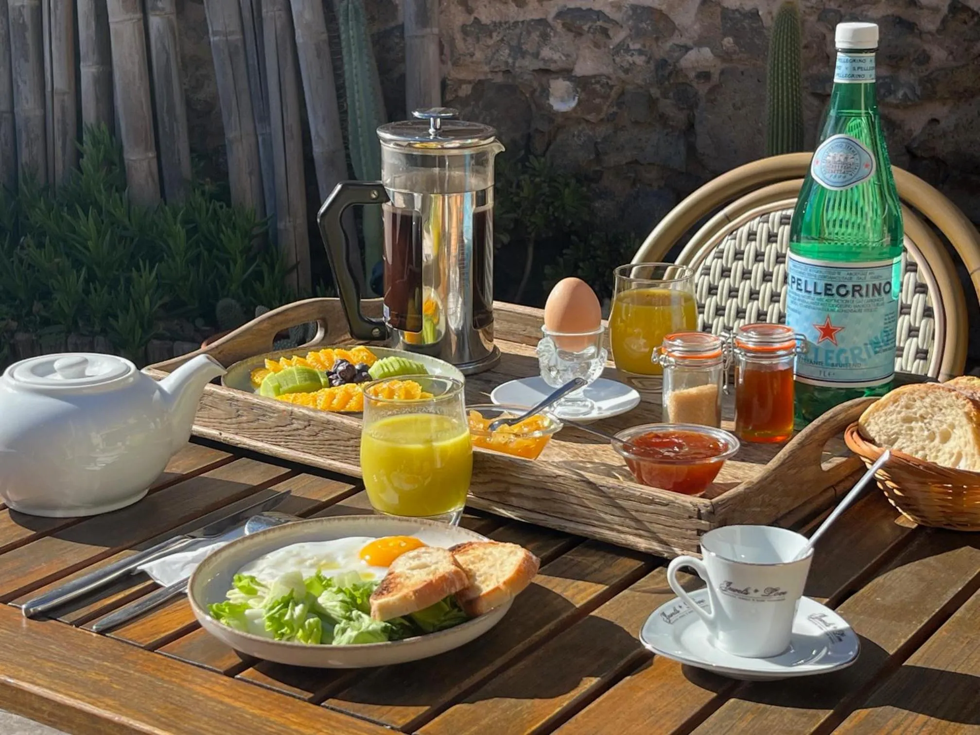 Breakfast in La Casa Occitane