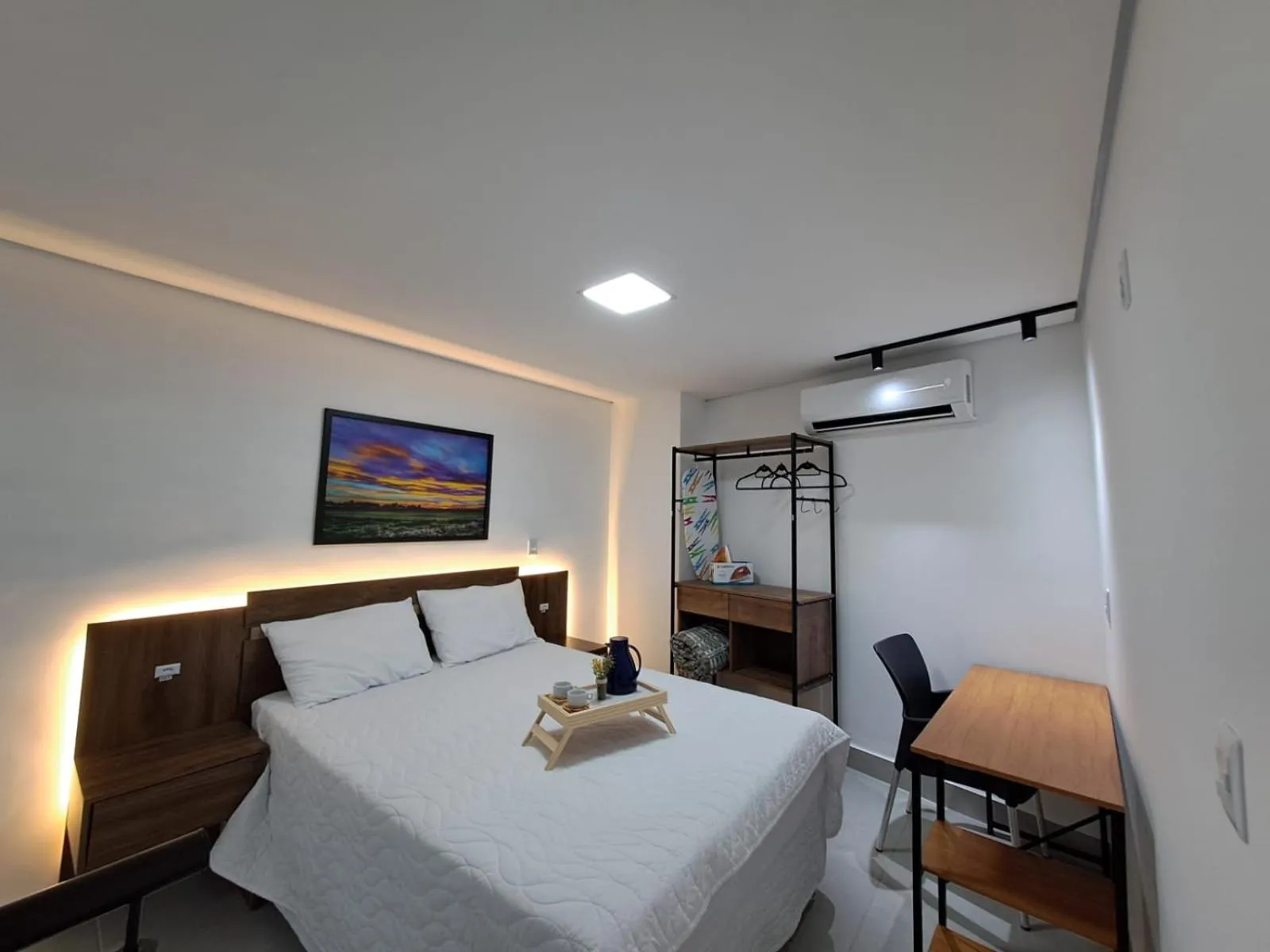 Bed in Lofts Indaiatuba