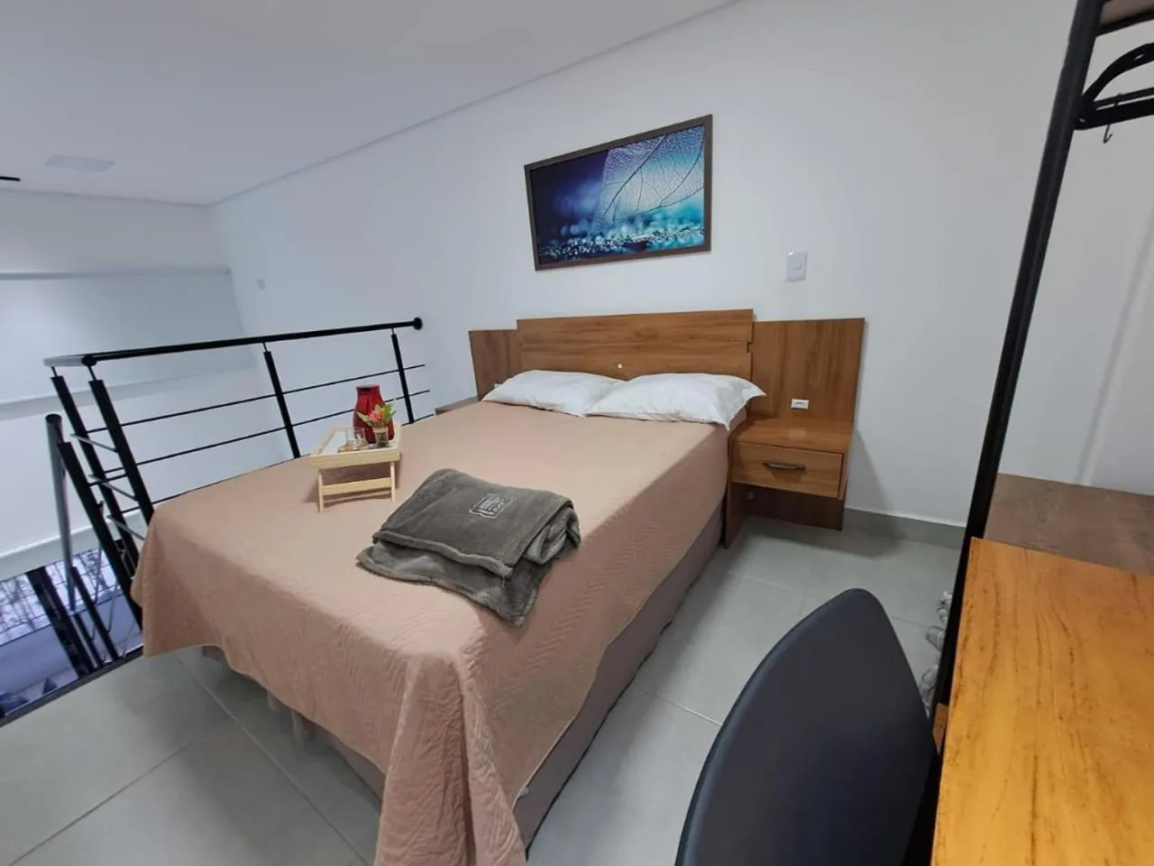 Bed in Lofts Indaiatuba