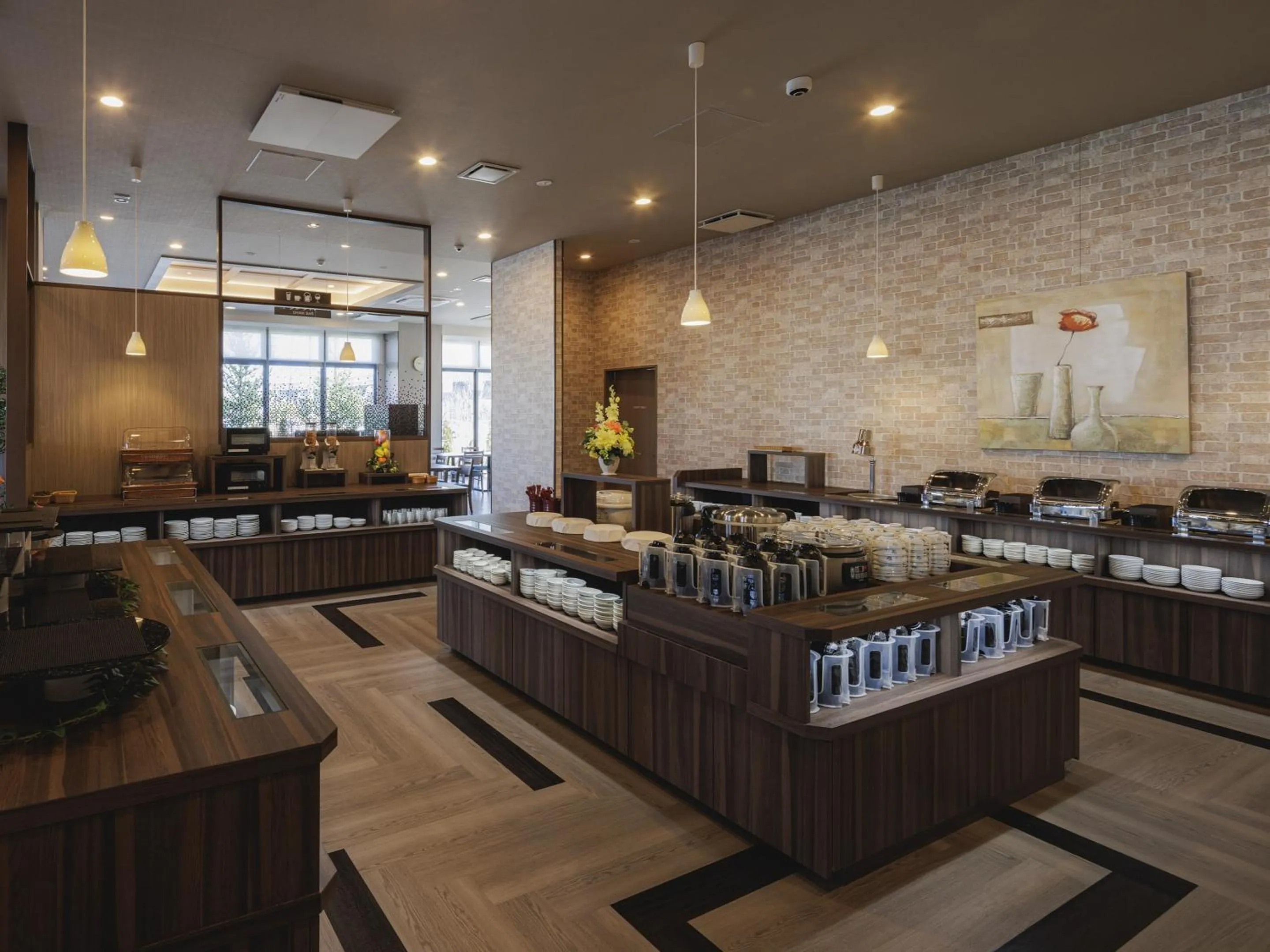 Restaurant/places to eat in Hotel Route Inn Kyoto Kumiyama