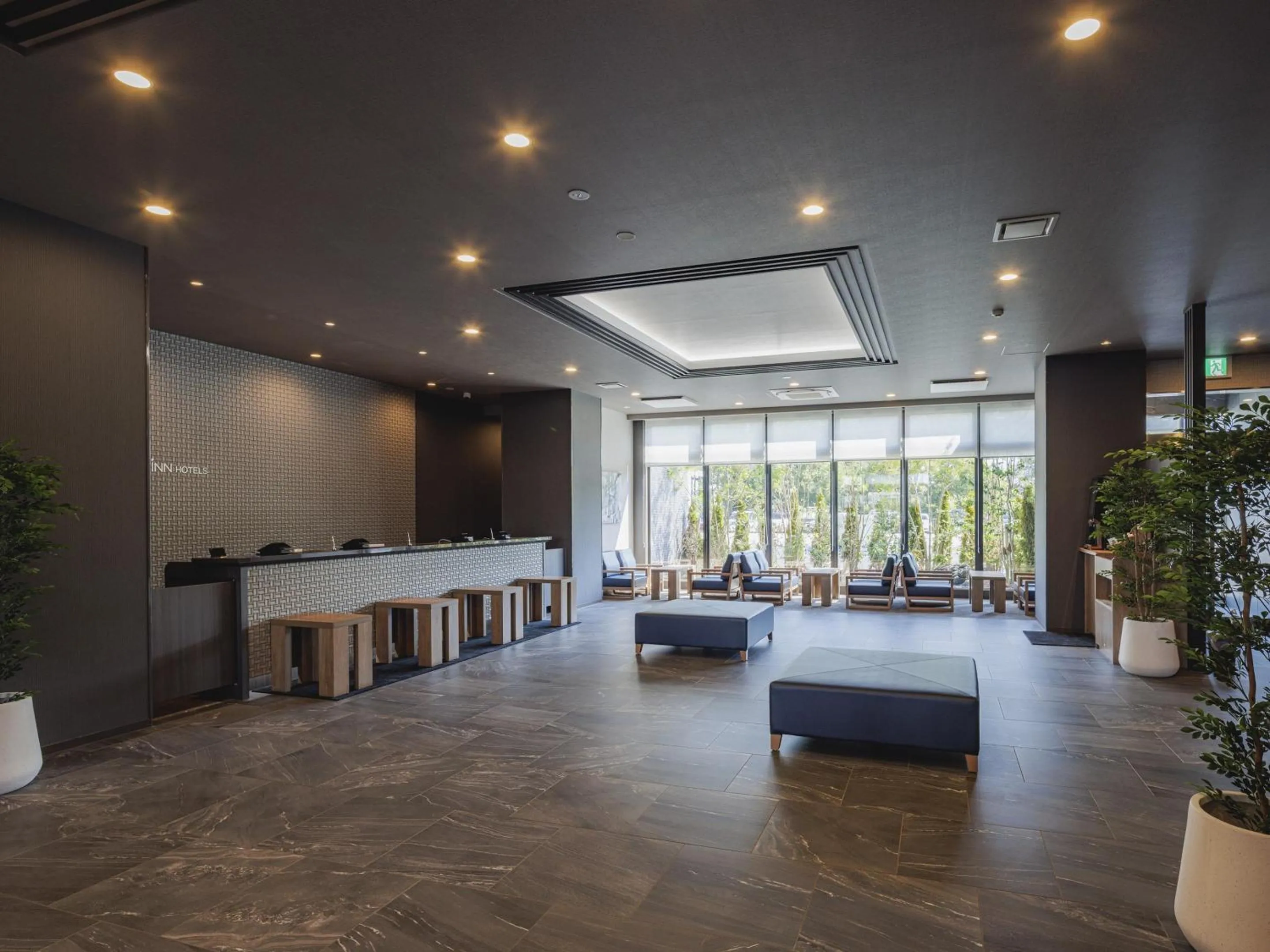 Lobby or reception in Hotel Route Inn Kyoto Kumiyama