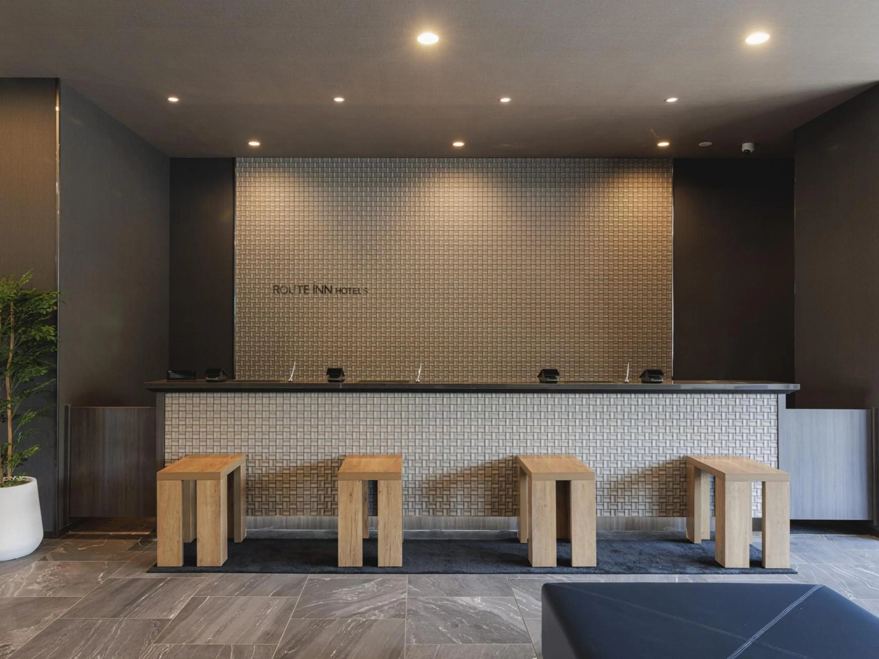 Lobby or reception in Hotel Route Inn Kyoto Kumiyama