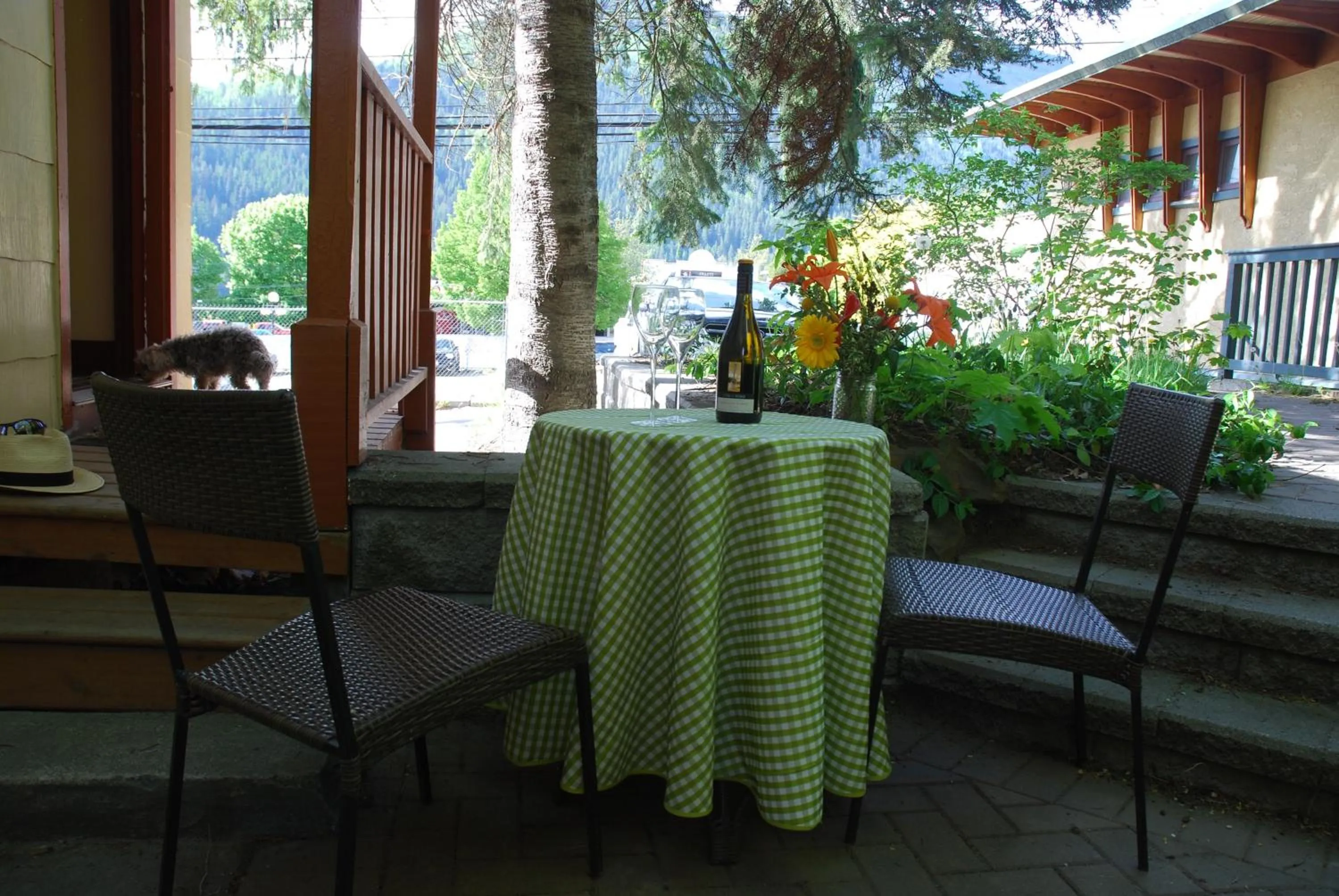 Balcony/Terrace in Victoria Falls House Inn