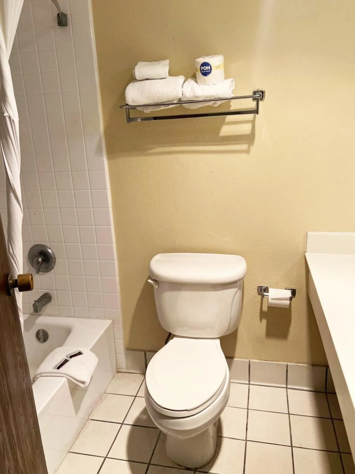 Toilet in Blue Way Inn & Suites La Crosse