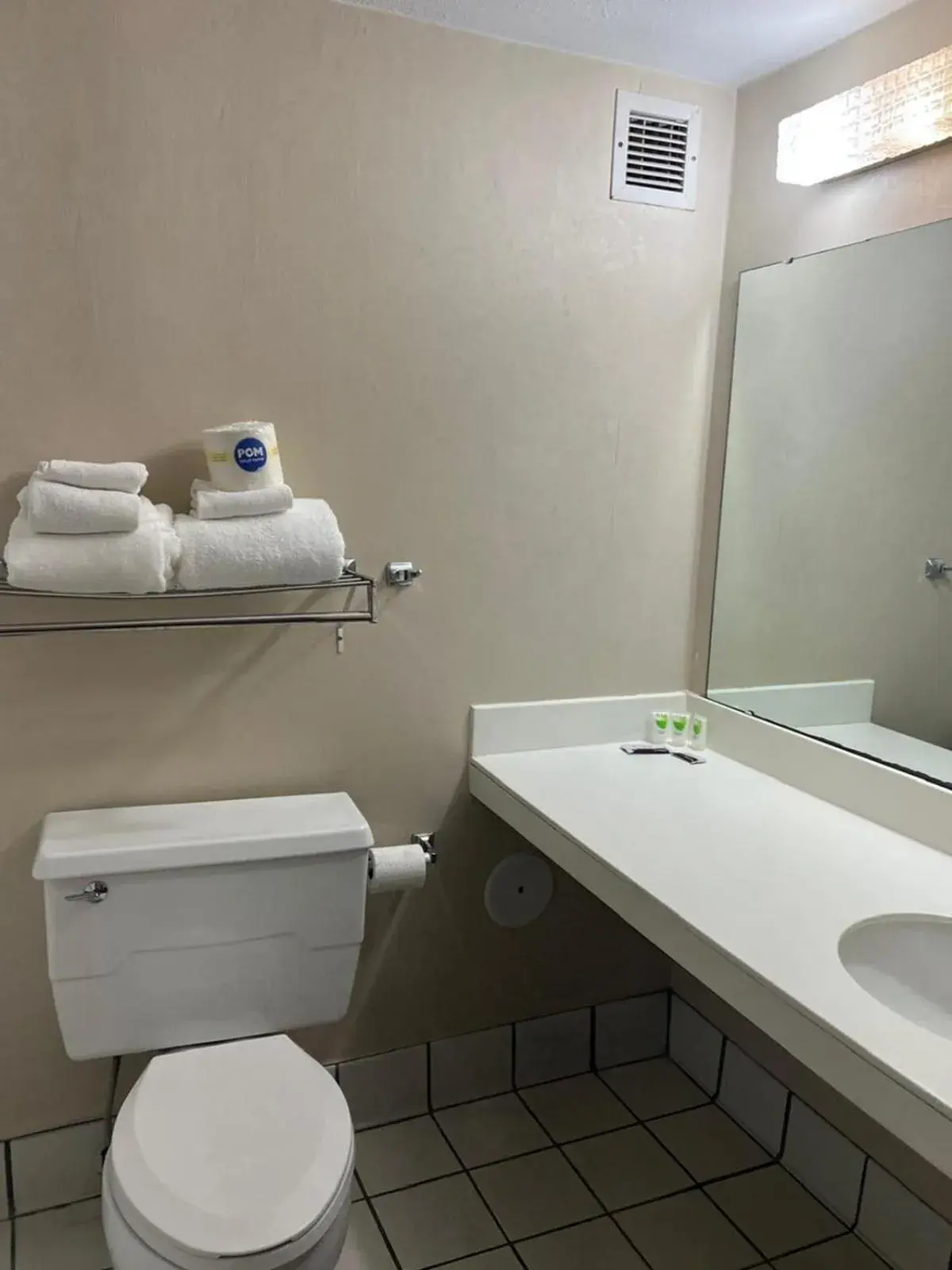 Toilet in Blue Way Inn & Suites La Crosse Toilet in Blue Way Inn & Suites La Crosse