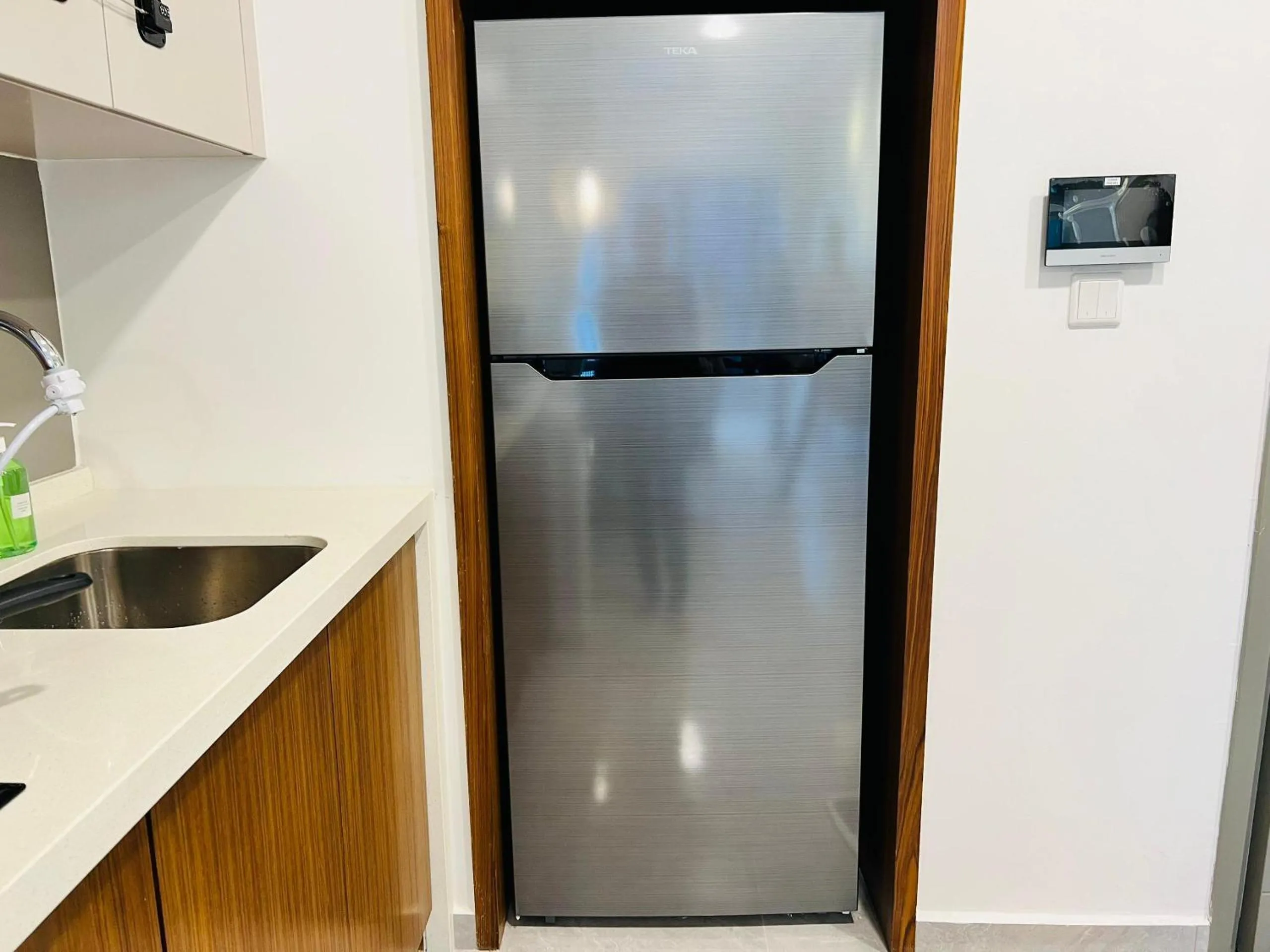 Kitchen or kitchenette in Agile Bukit Bintang by DeUrban