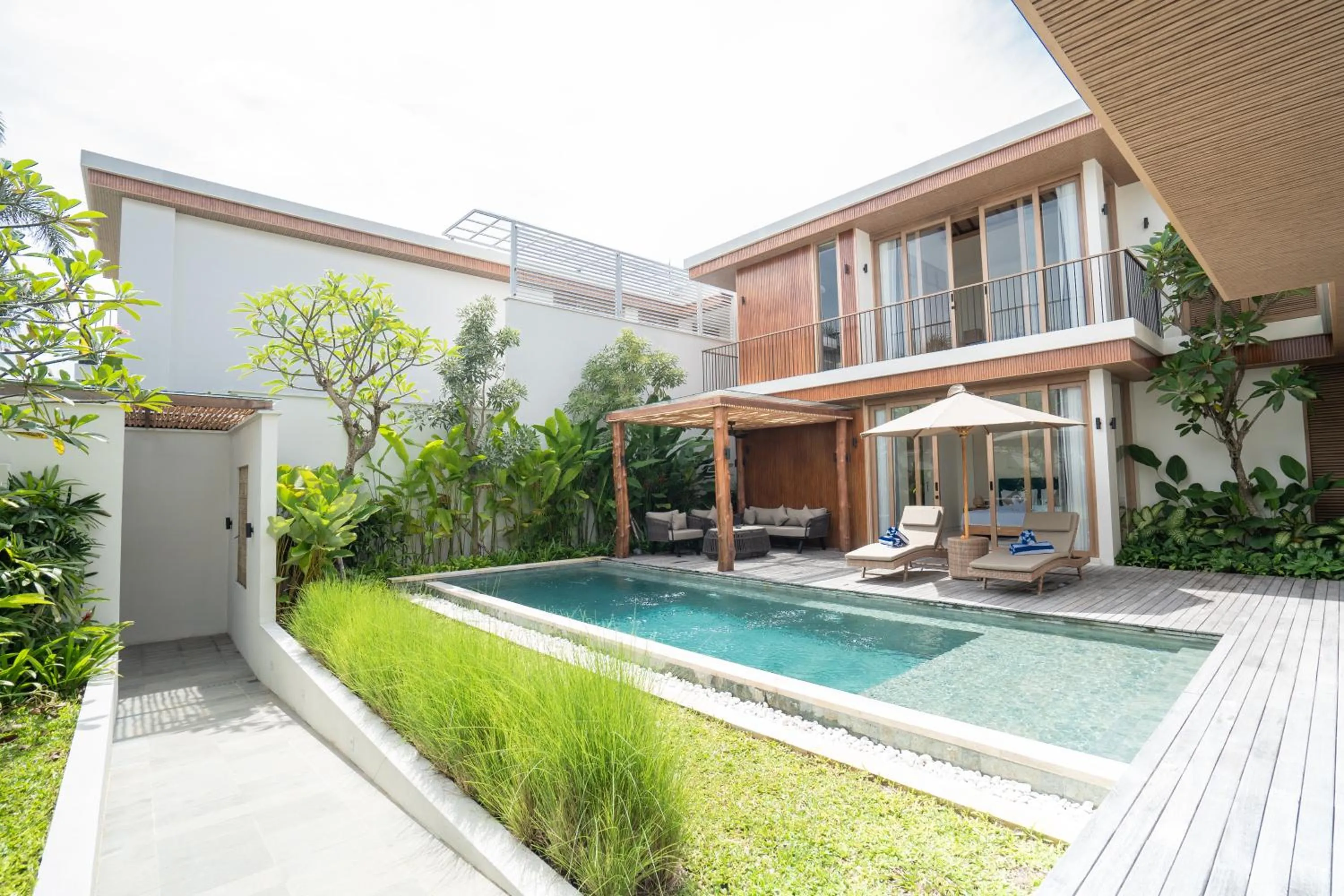 Pool view in Casa de Rua Villas