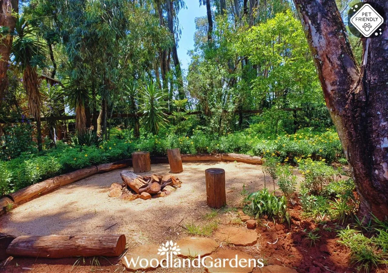 Garden in Woodland Gardens Self catering Pet Friendly Lodge