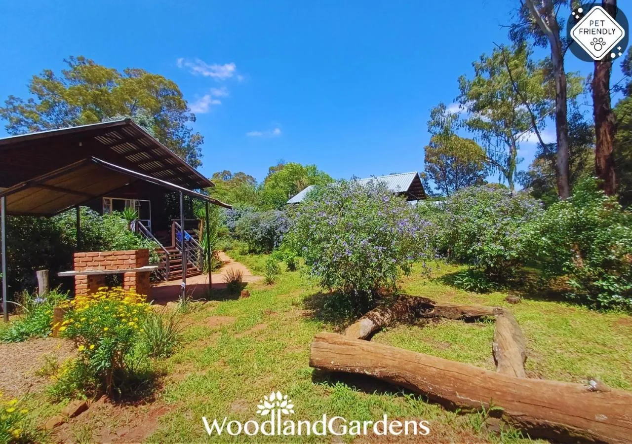 BBQ facilities in Woodland Gardens Self catering Pet Friendly Lodge