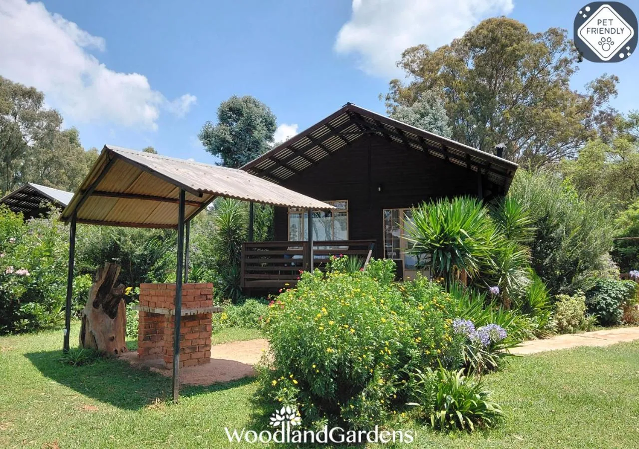 Property building in Woodland Gardens Self catering Pet Friendly Lodge